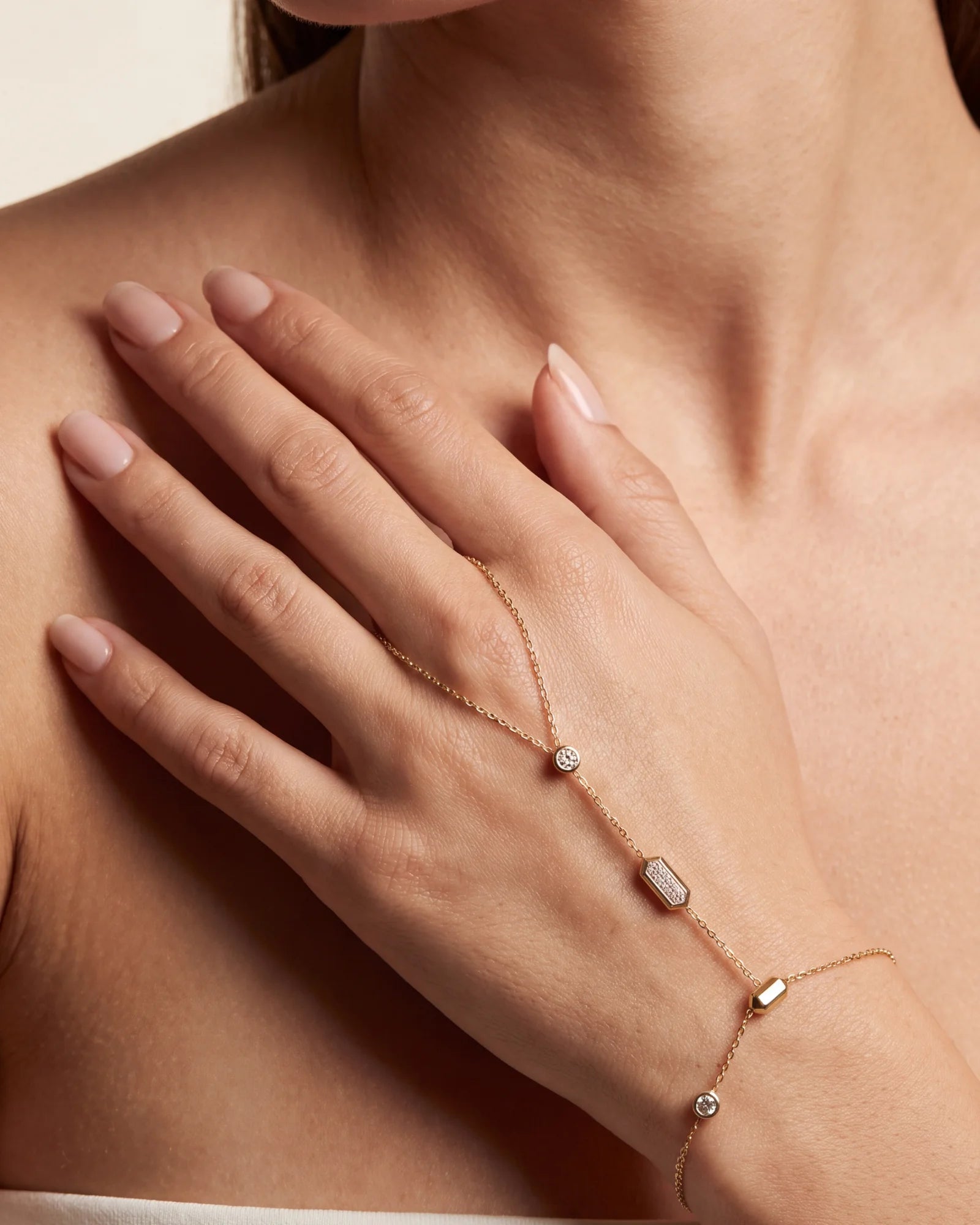 Flex Rhythm Hand Harness | AMARIS JEWELS | Fine Jewelry