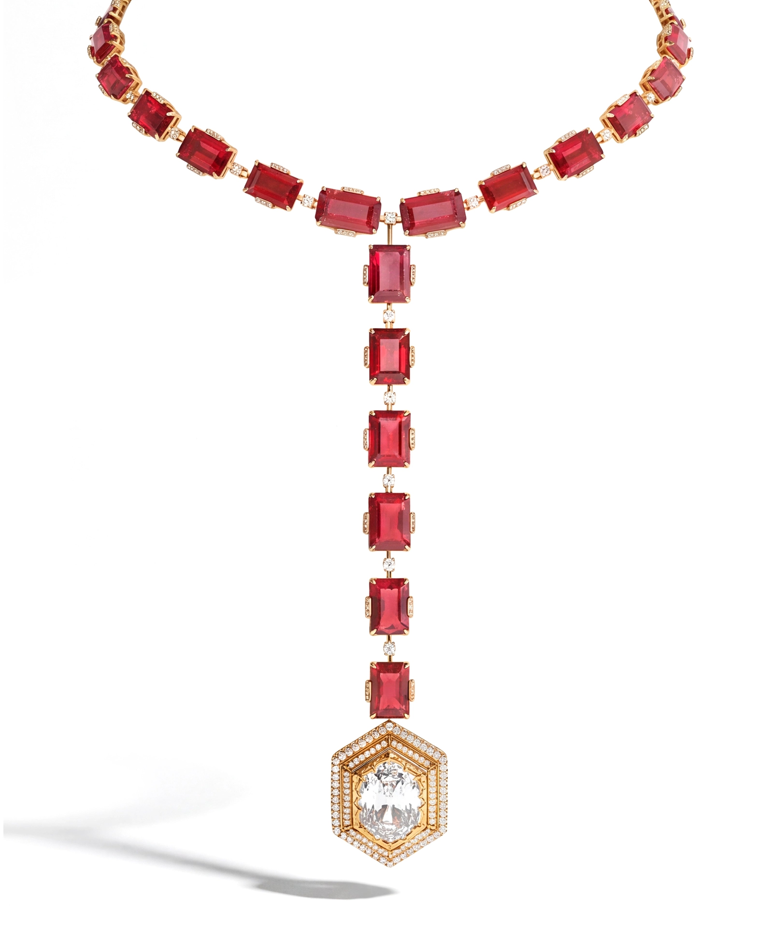 Flex it Polki Necklace (Tourmaline) | AMARIS JEWELS | Fine Jewelry