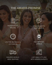 Flora Drop Necklace | AMARIS JEWELS | Fine Jewelry 