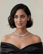 Flora Drop Necklace | AMARIS JEWELS | Fine Jewelry 