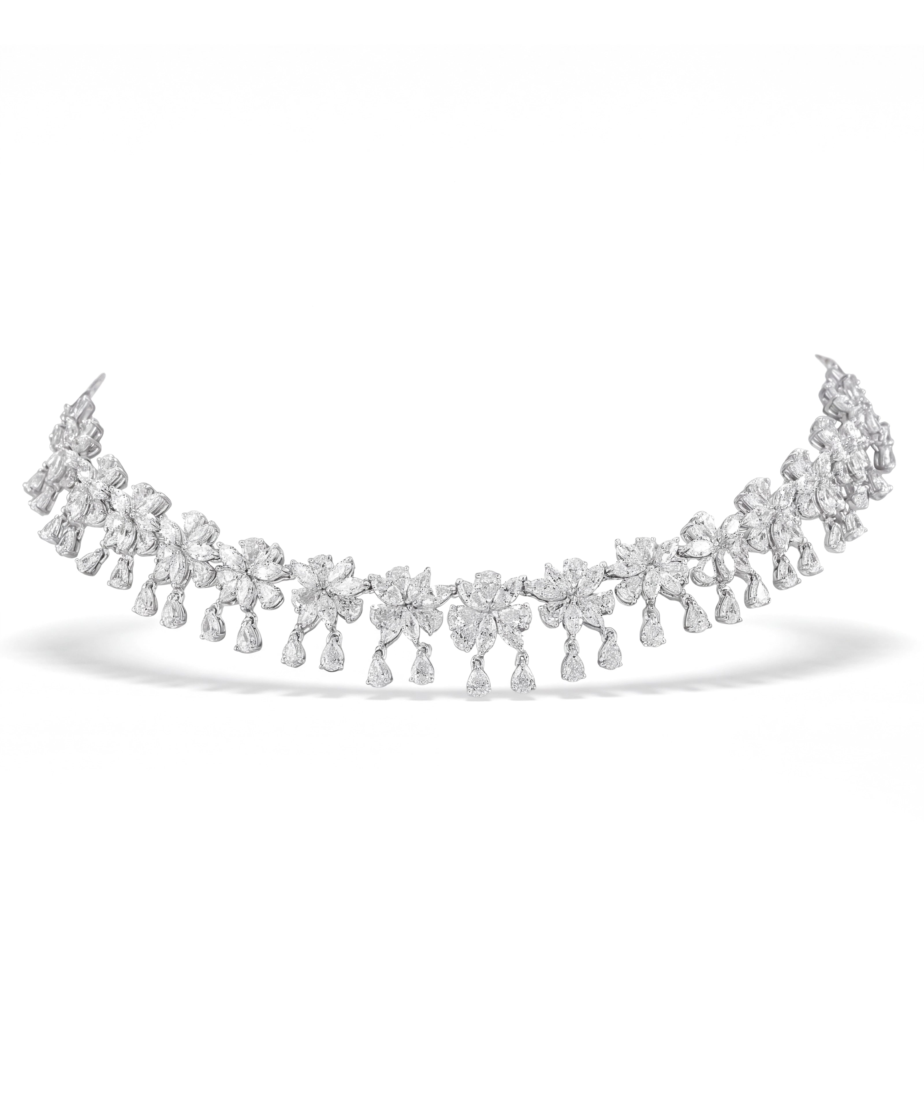 Flora Drop Necklace | AMARIS JEWELS | Fine Jewelry