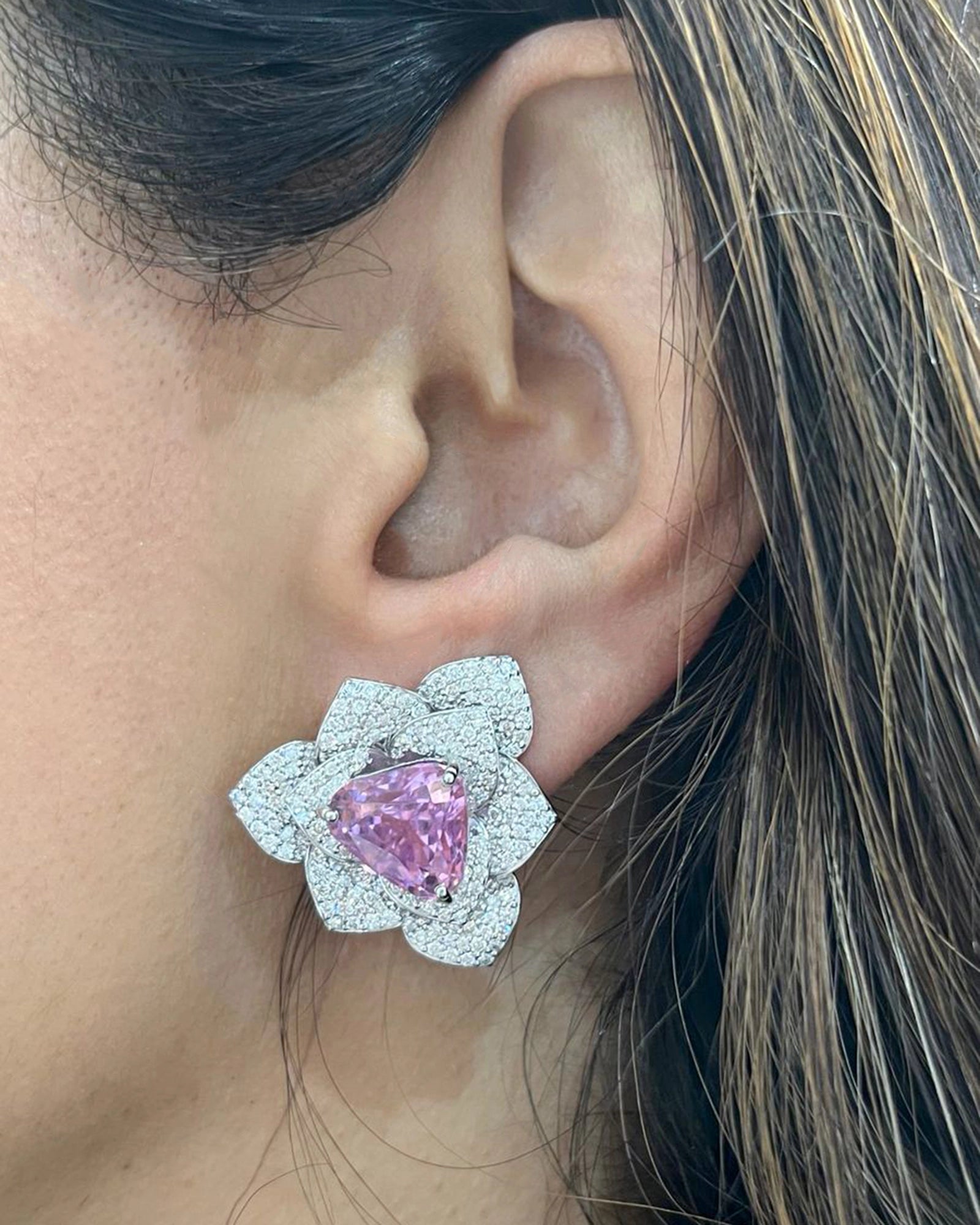 Flora Prism Earrings | AMARIS JEWELS | Fine Jewelry 
