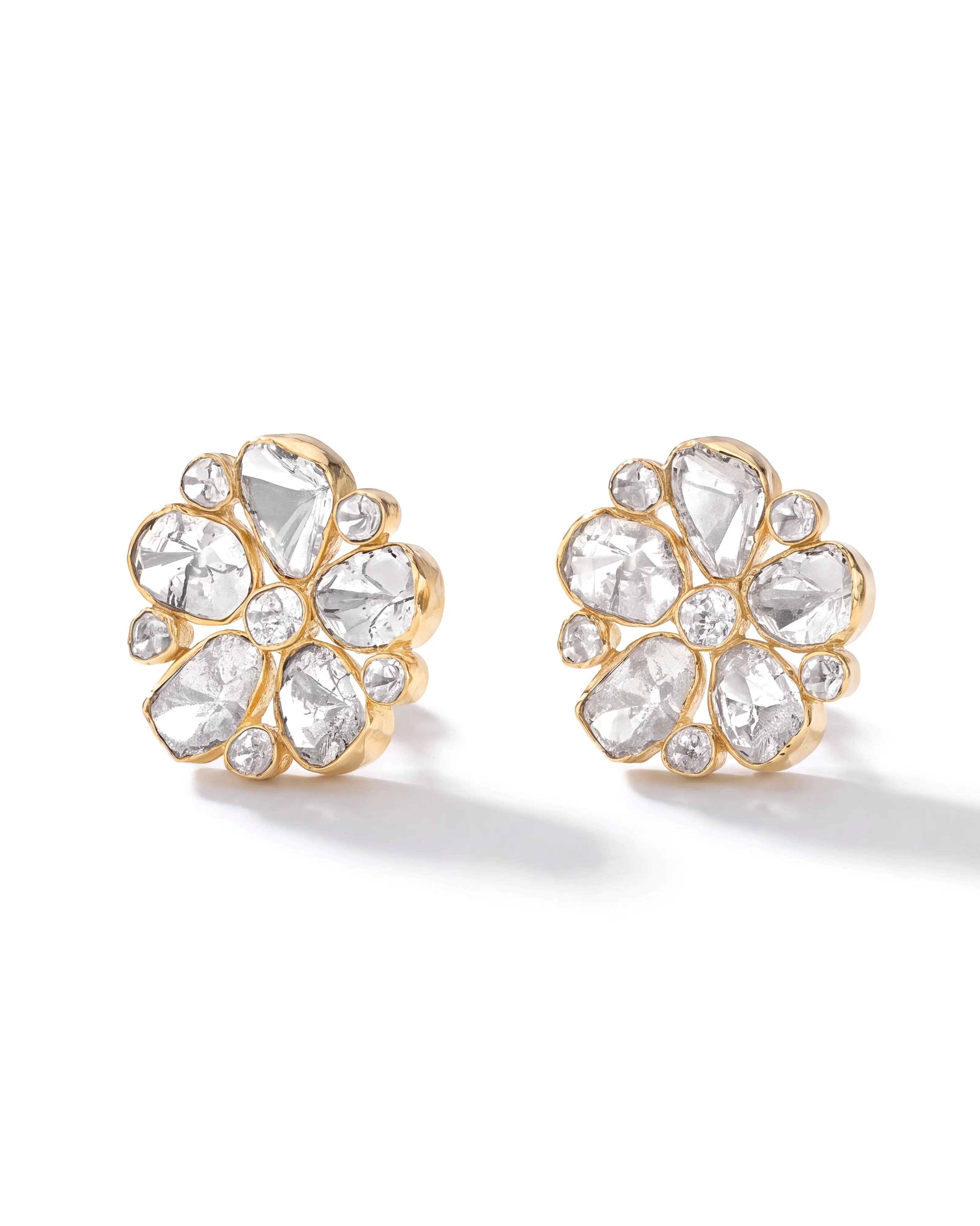 Floral Symphony Earrings | AMARIS JEWELS | Fine Jewelry