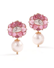 Floret Earrings (ruby) | AMARIS JEWELS | Fine Jewelry