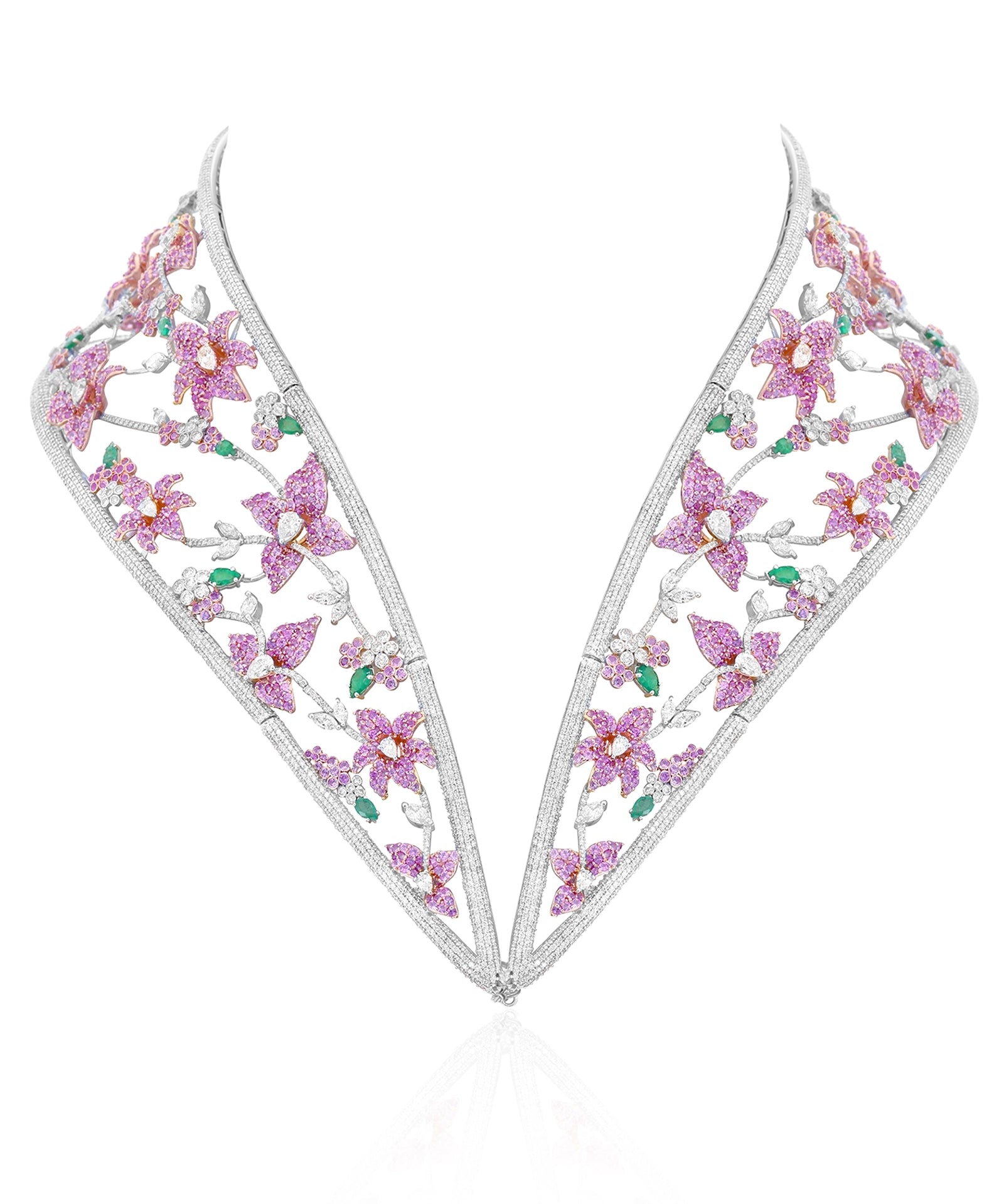 Flower Power Collar Necklace | AMARIS JEWELS | Fine Jewelry 