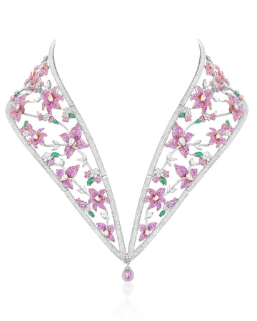 Flower Power Collar Necklace