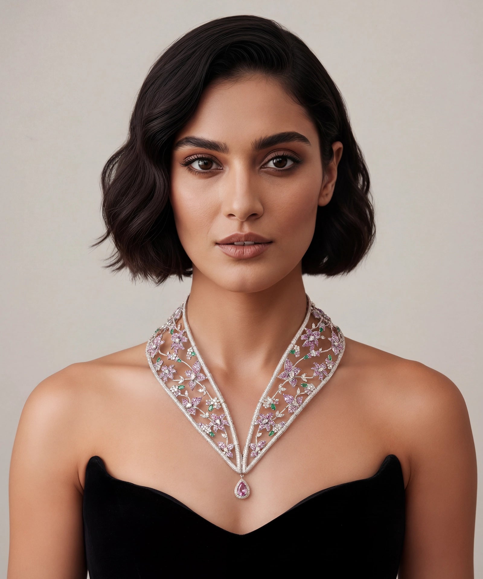 Flower Power Collar Necklace | AMARIS JEWELS | Fine Jewelry 