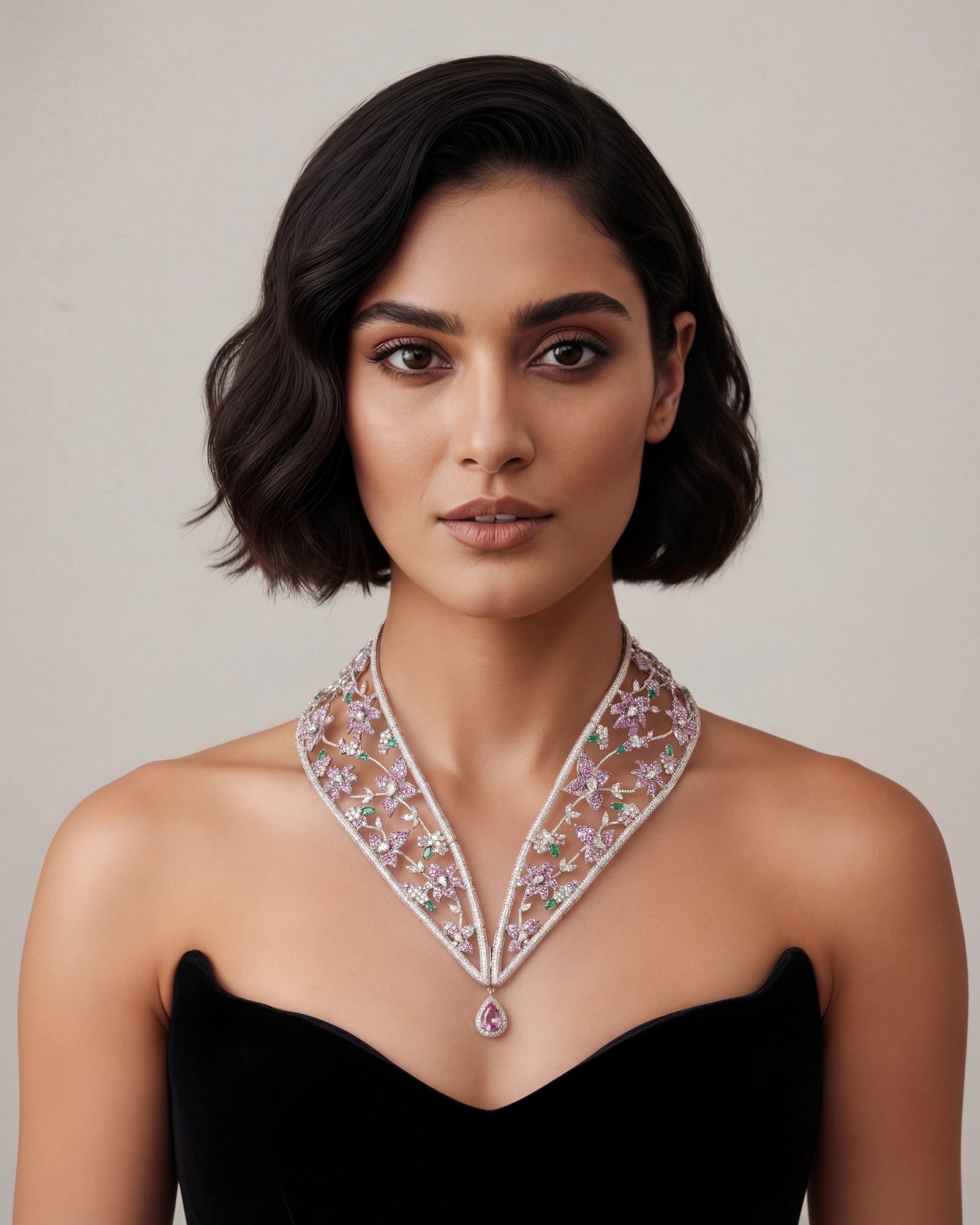 Flower Power Collar Necklace | AMARIS JEWELS | Fine Jewelry 