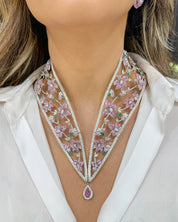 Flower Power Collar Necklace | AMARIS JEWELS | Fine Jewelry 