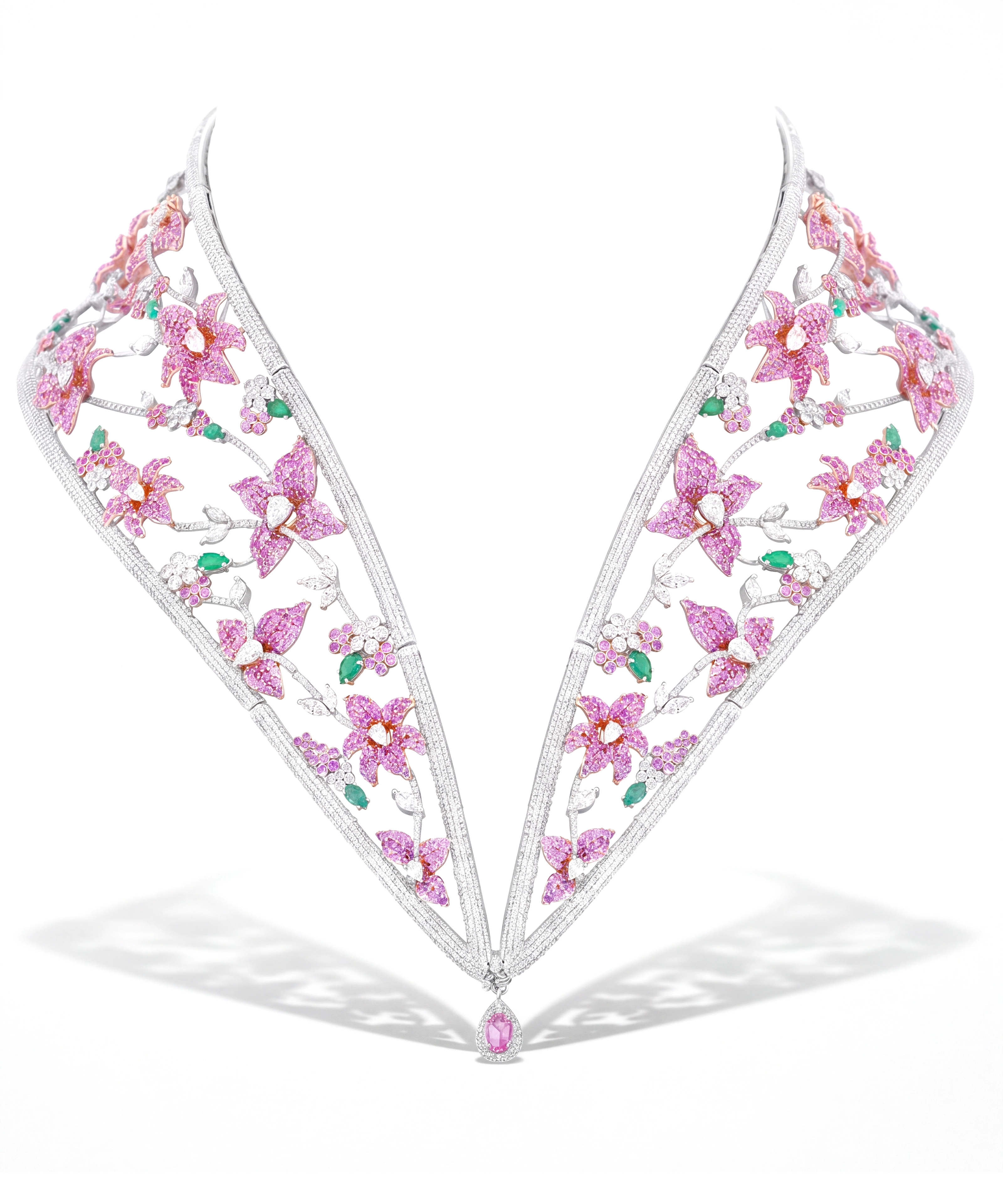 Flower Power Collar Necklace | AMARIS JEWELS | Fine Jewelry