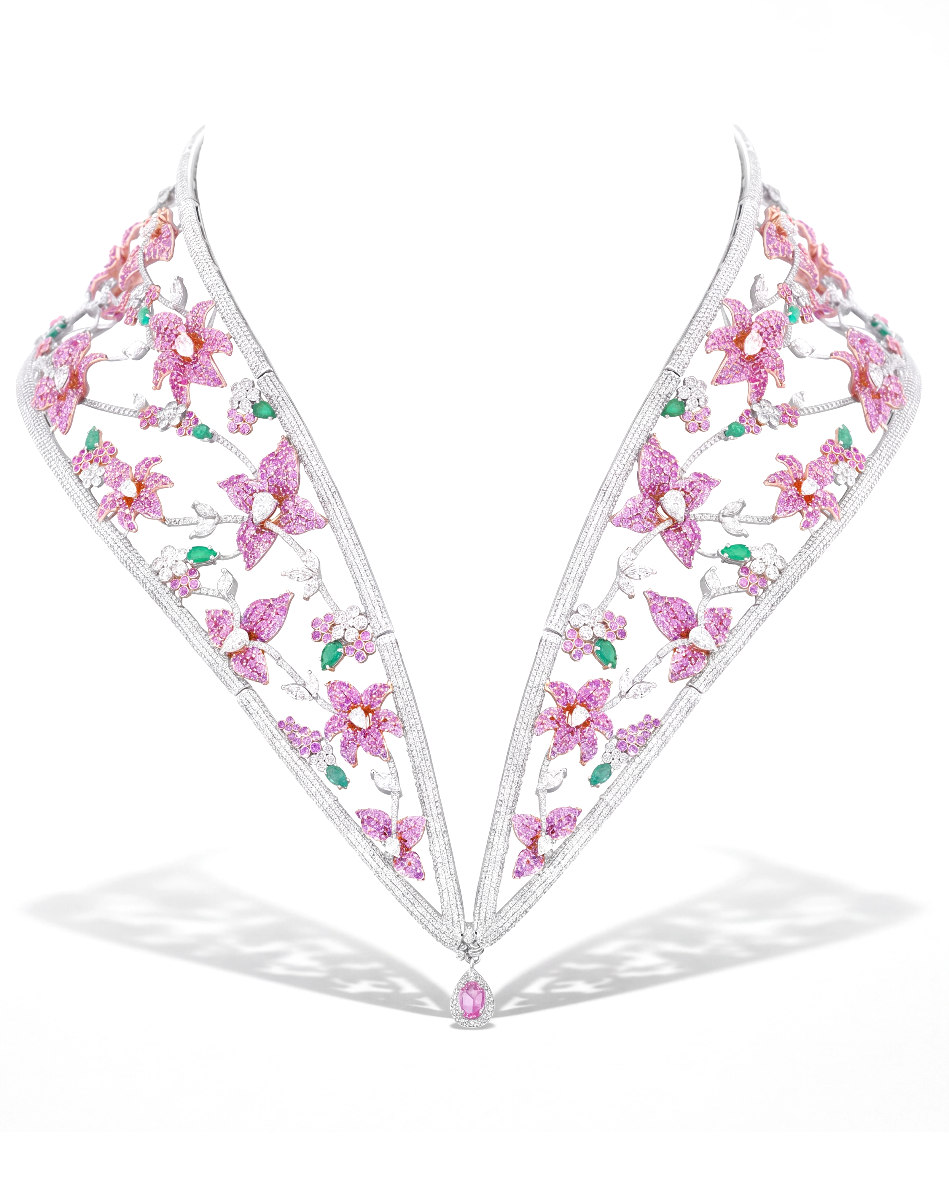 Flower Power Collar Necklace | AMARIS JEWELS | Fine Jewelry