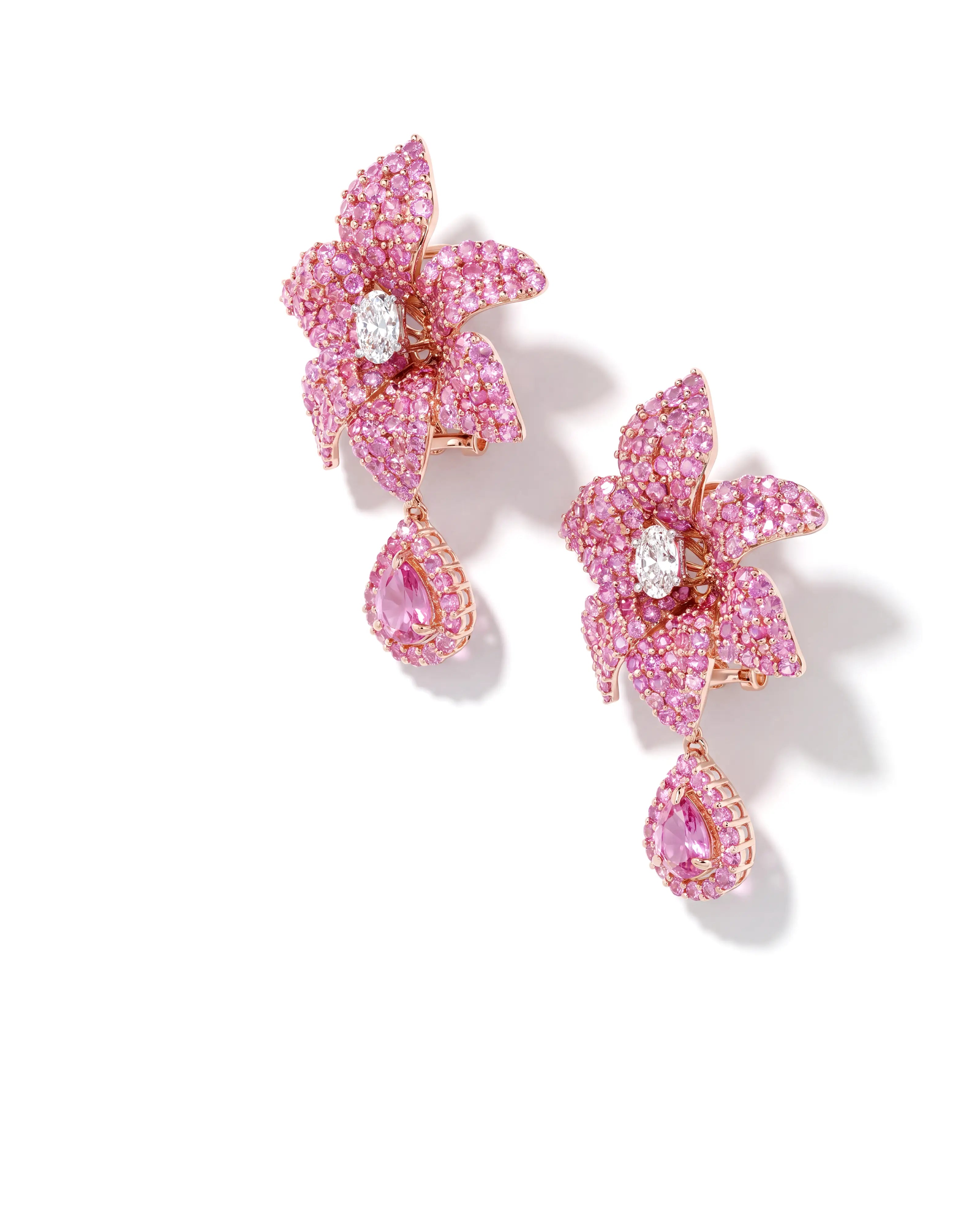 Flower Power Duo Earrings | AMARIS JEWELS | Fine Jewelry