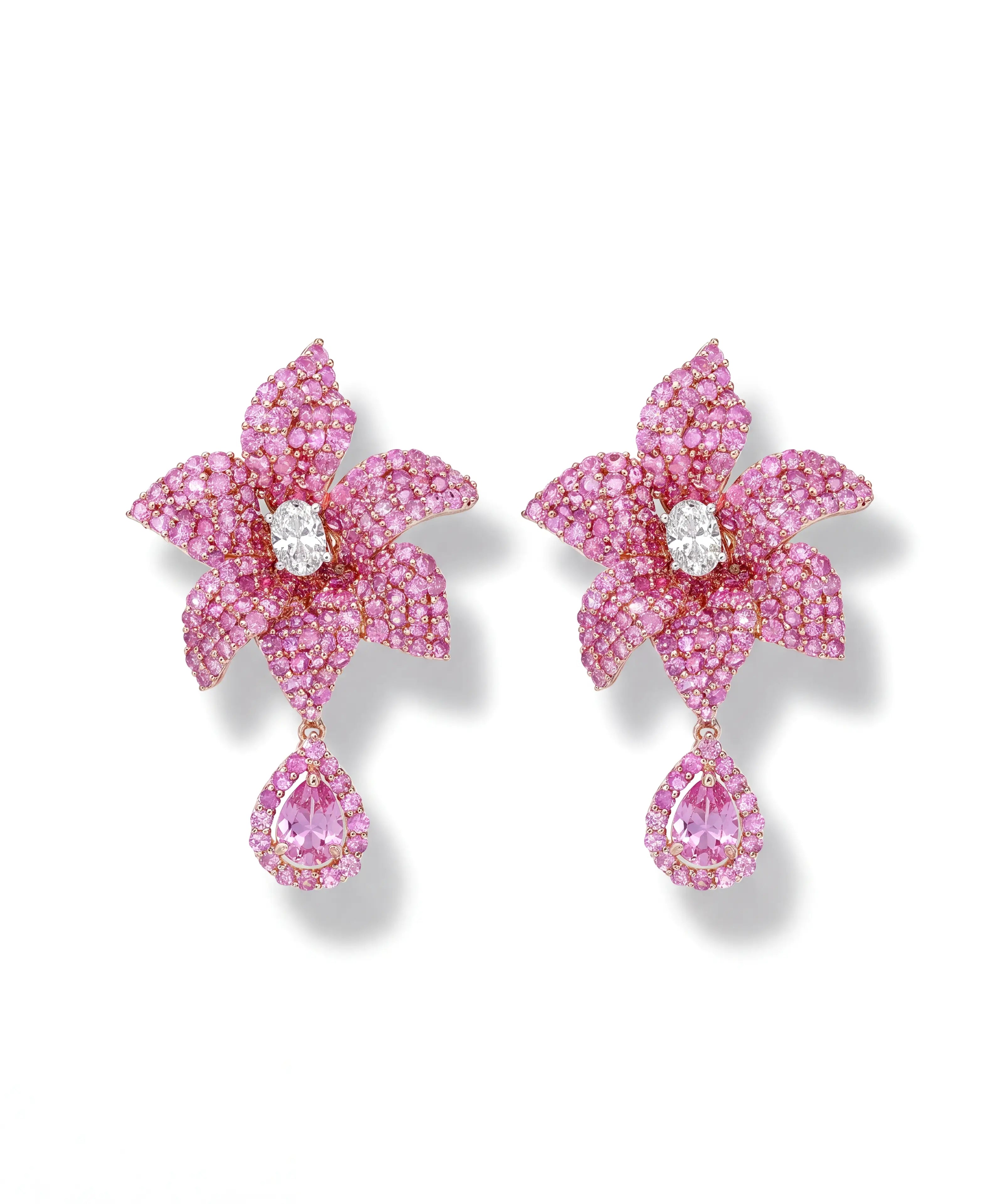 Flower Power Duo Earrings | AMARIS JEWELS | Fine Jewelry