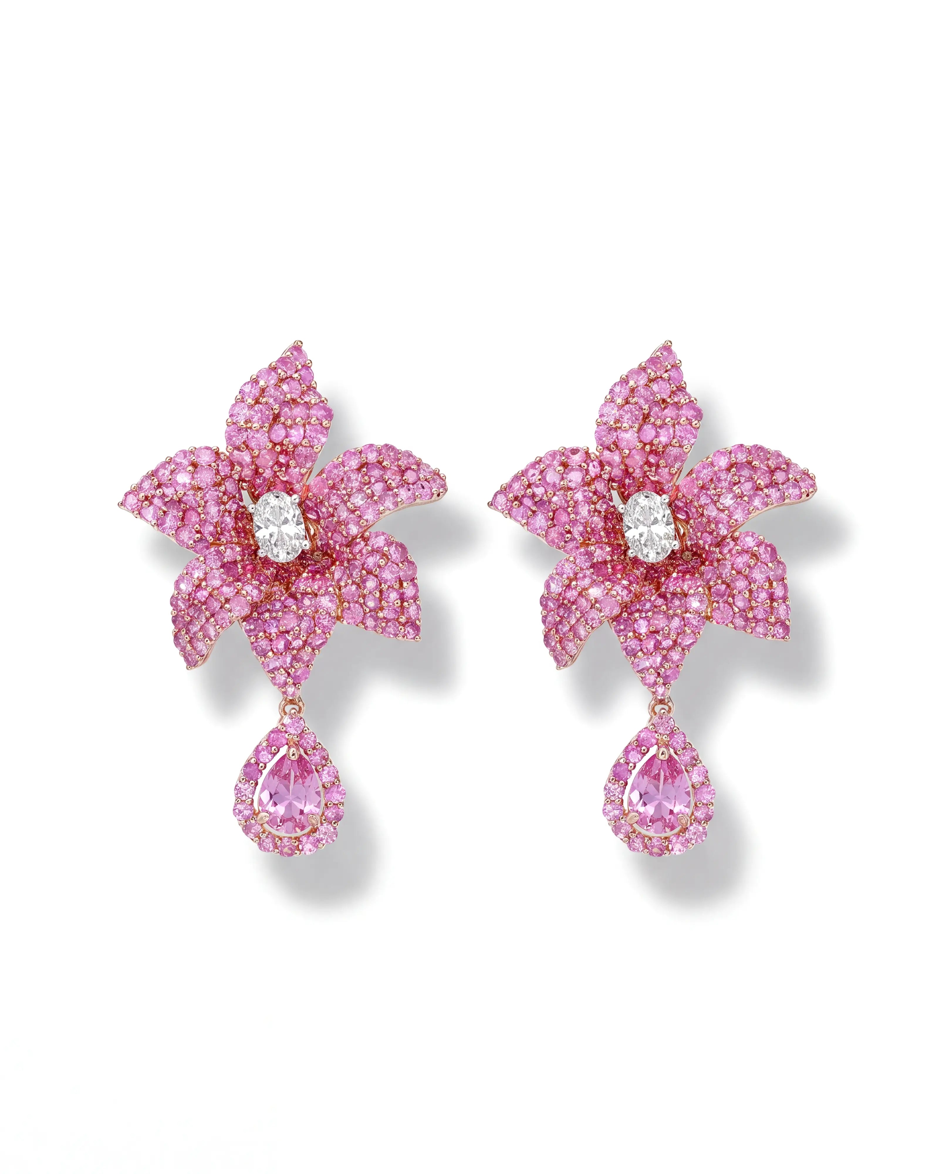 Flower Power Duo Earrings | AMARIS JEWELS | Fine Jewelry