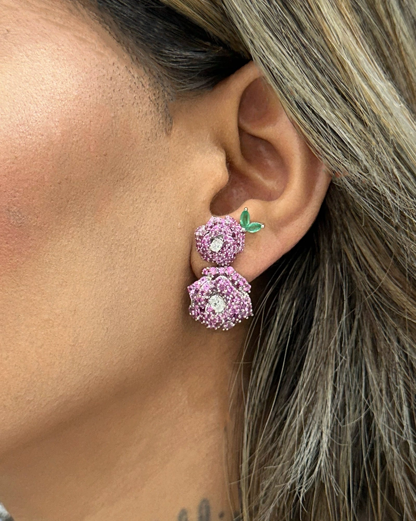 Flower Power Earrings | AMARIS JEWELS | Fine Jewelry 