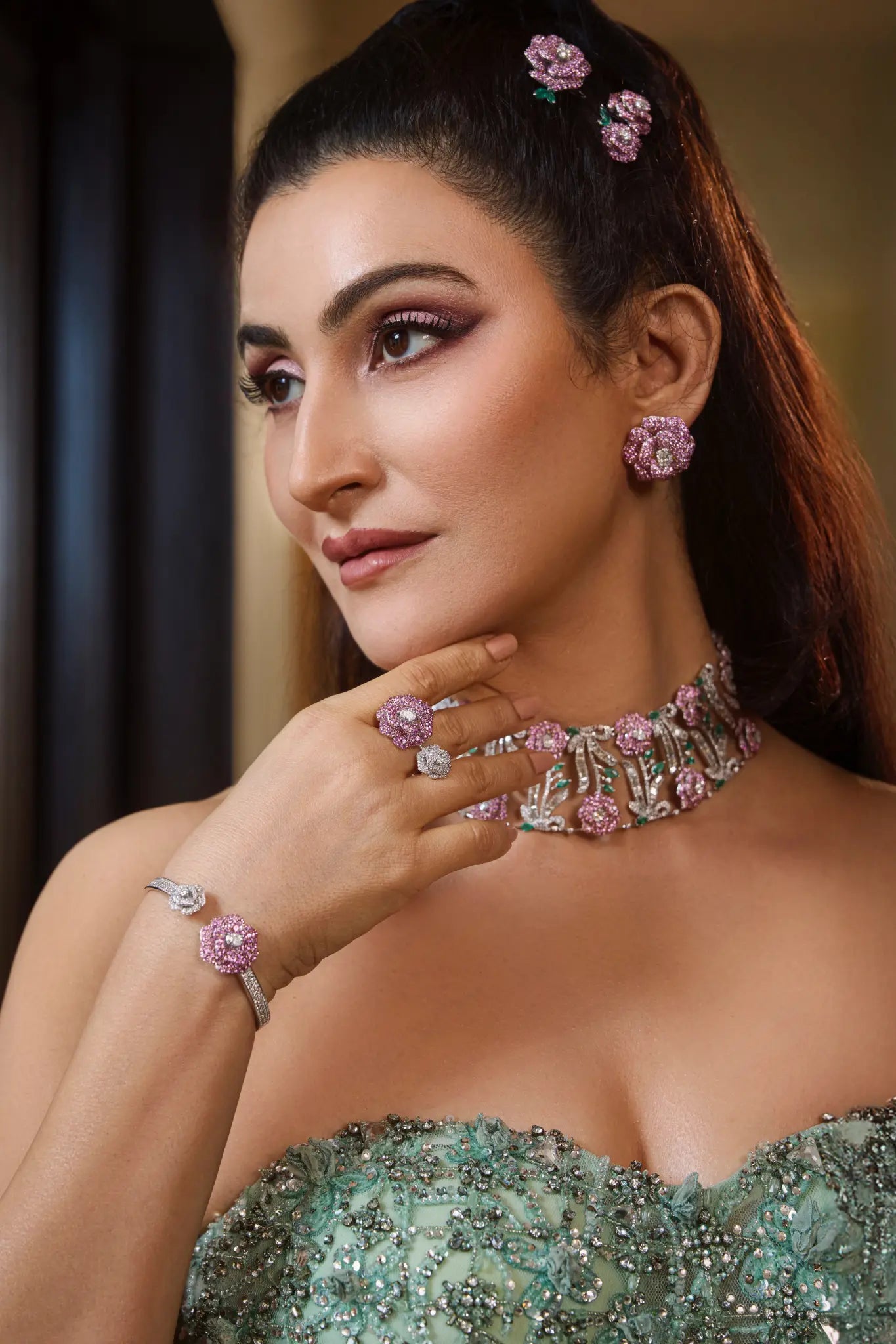 Flower Power Hairpin | AMARIS JEWELS | Fine Jewelry 