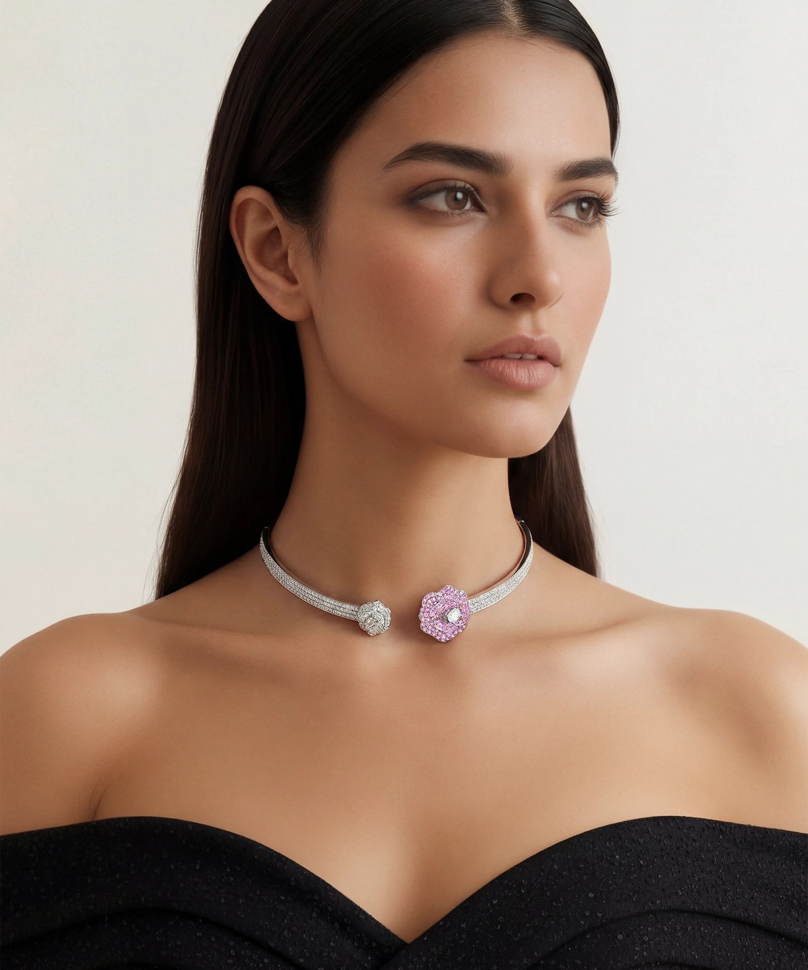 Flower Power Torque | AMARIS JEWELS | Fine Jewelry 