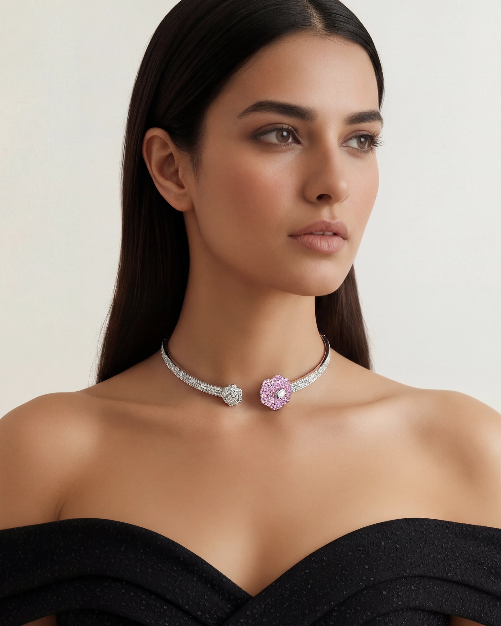 Flower Power Torque | AMARIS JEWELS | Fine Jewelry 