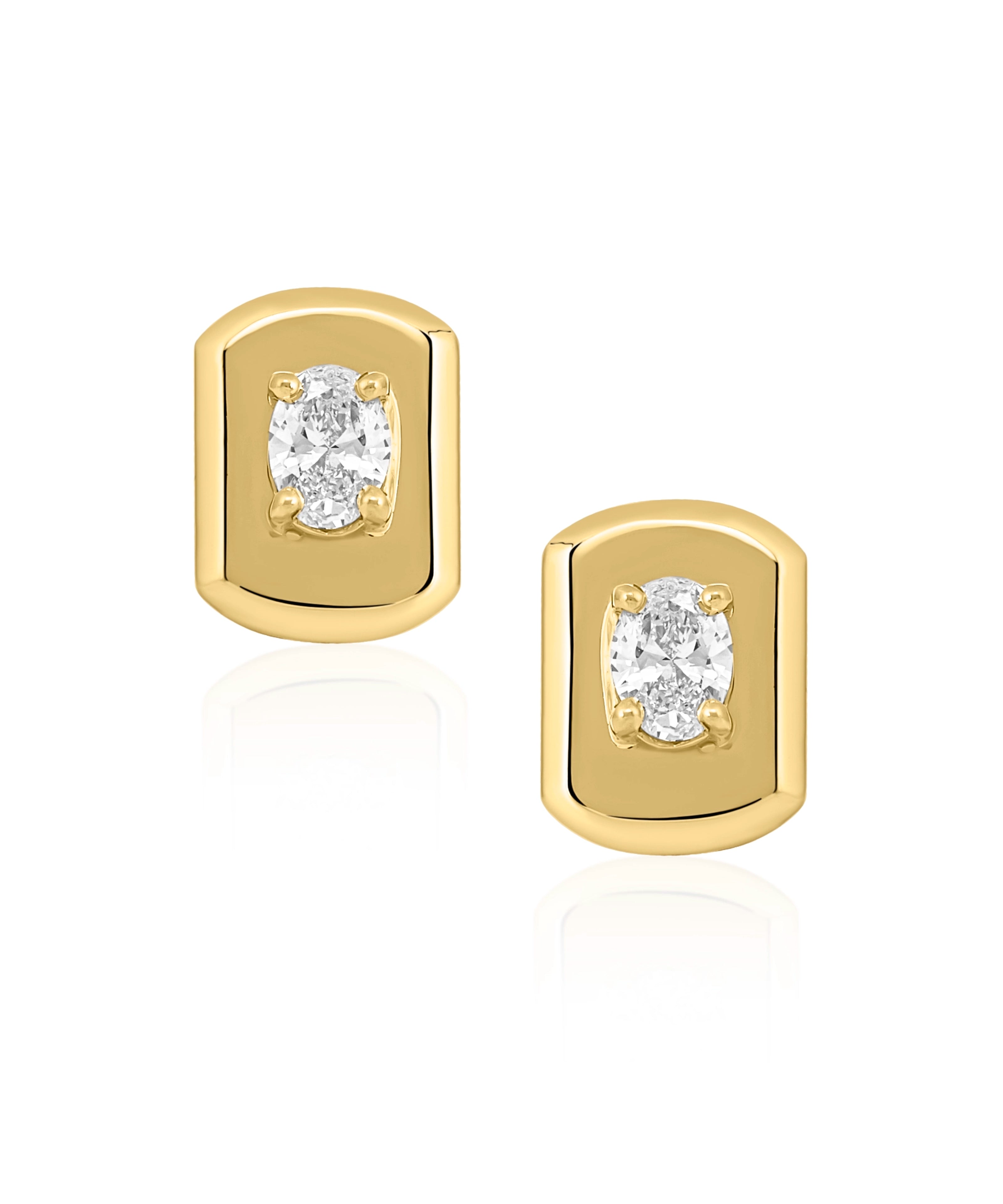 Frame It Studs | AMARIS JEWELS | Fine Jewelry