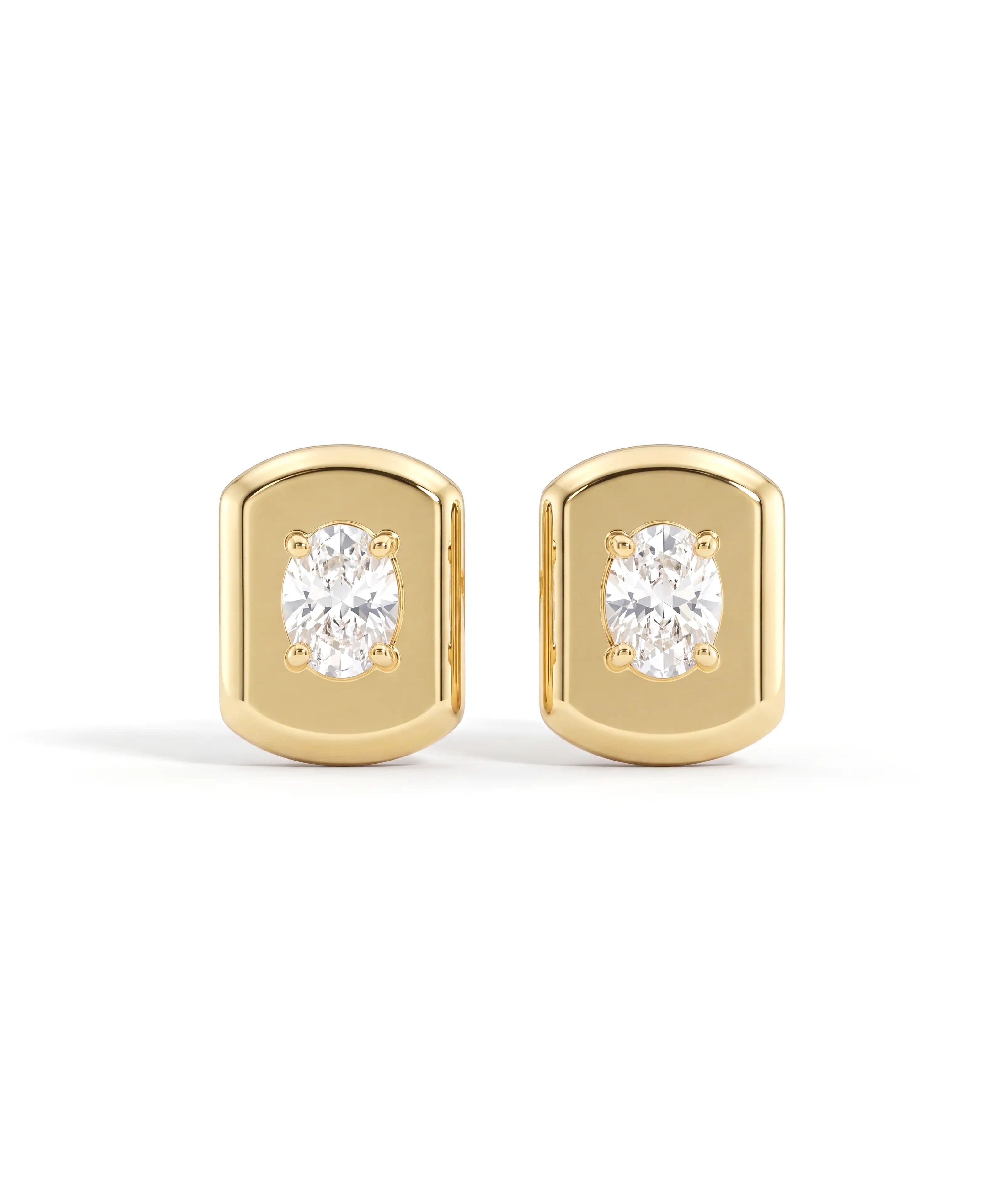 Frame It Studs | AMARIS JEWELS | Fine Jewelry