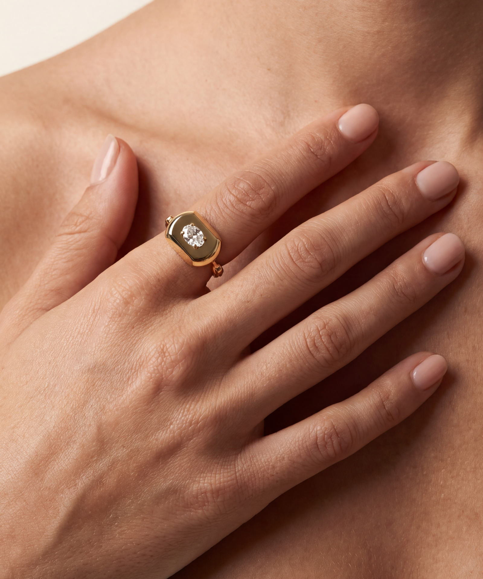 Frame it Ring (Pinky) | AMARIS JEWELS | Fine Jewelry