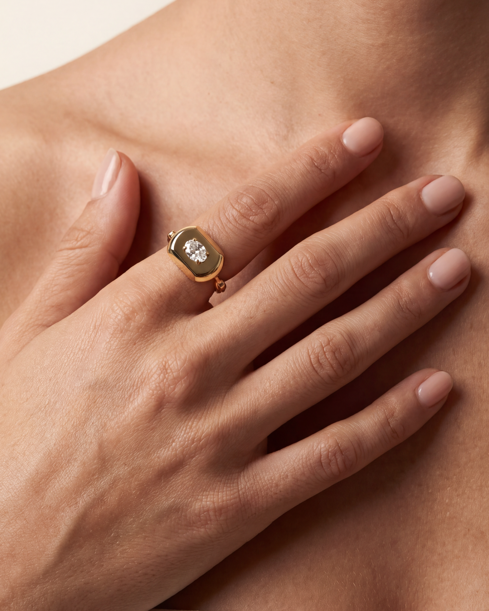 Frame it Ring (Pinky) | AMARIS JEWELS | Fine Jewelry