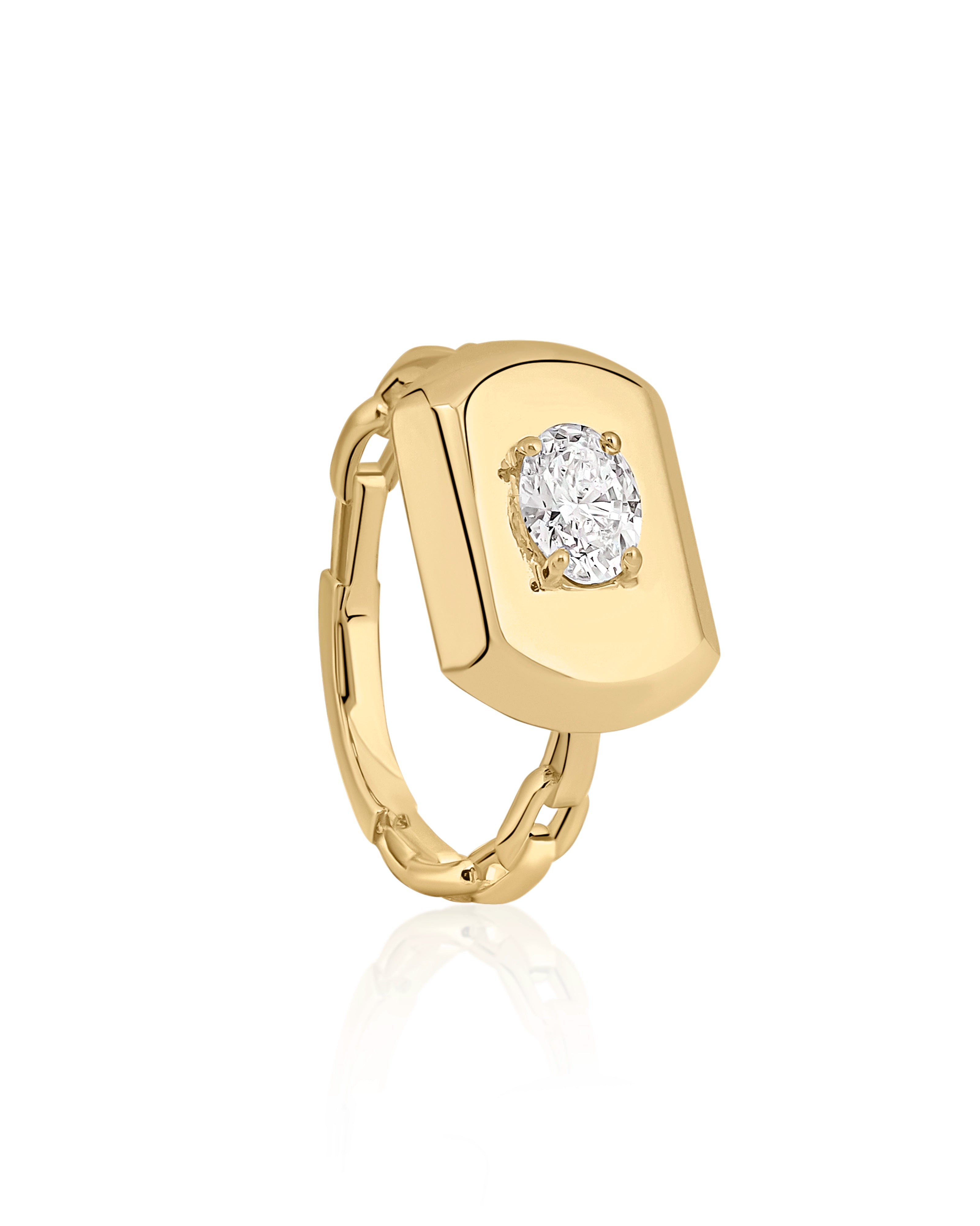 Frame it Ring (Pinky) | AMARIS JEWELS | Fine Jewelry
