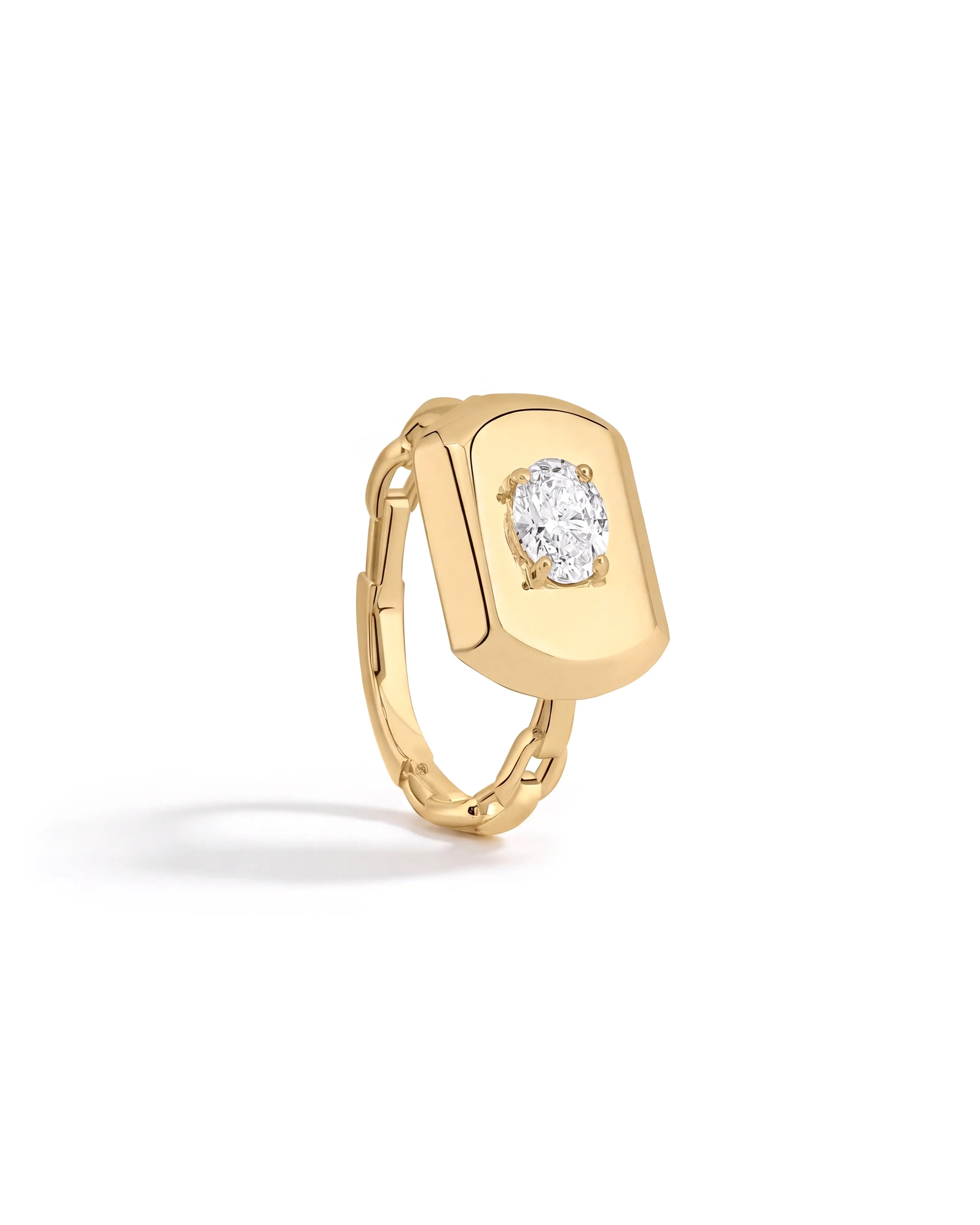 Frame it Ring (Pinky) | AMARIS JEWELS | Fine Jewelry