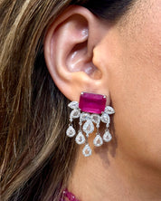 Frida Ruby Earrings | AMARIS JEWELS | Fine Jewelry 