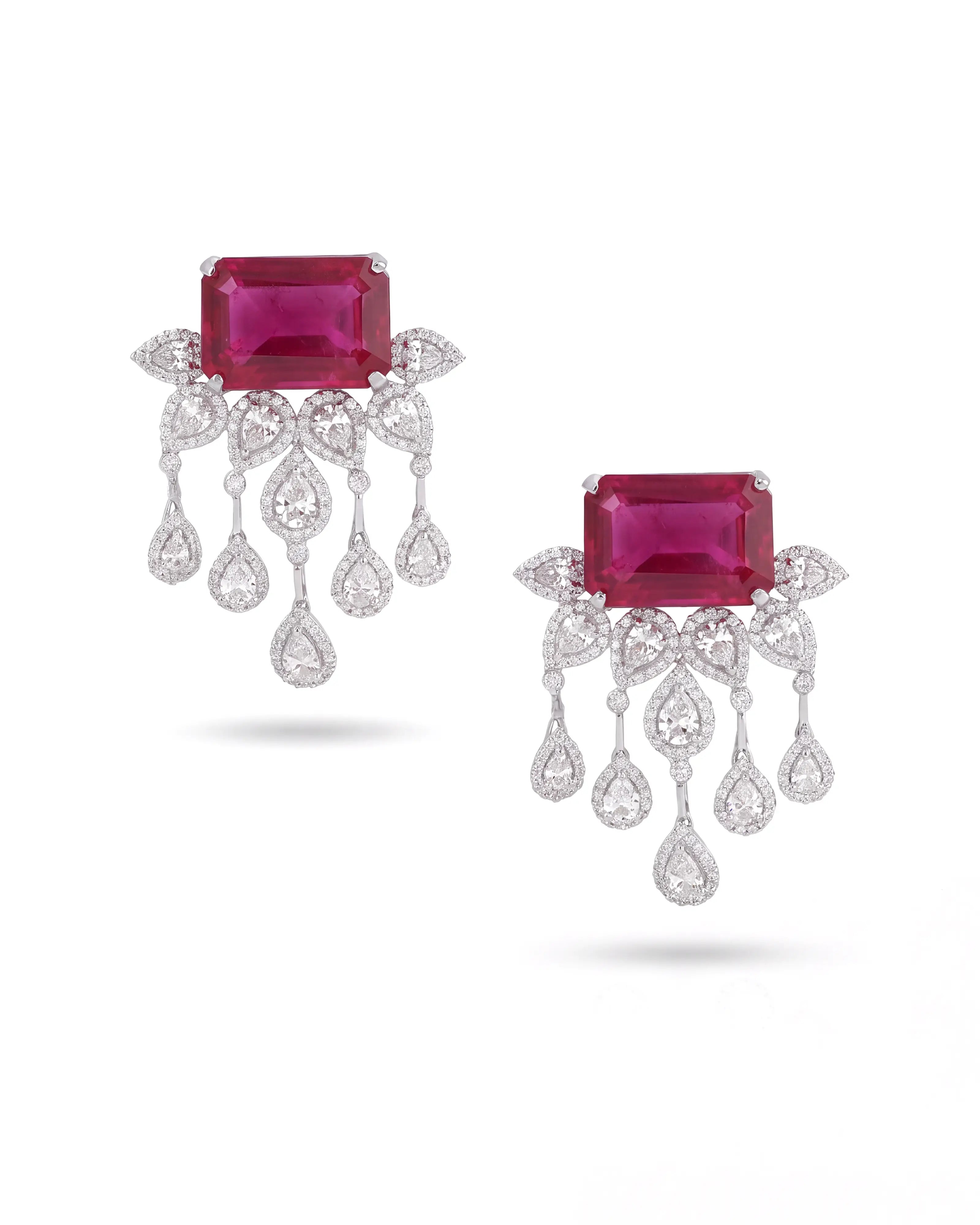 Frida Ruby Earrings | AMARIS JEWELS | Fine Jewelry