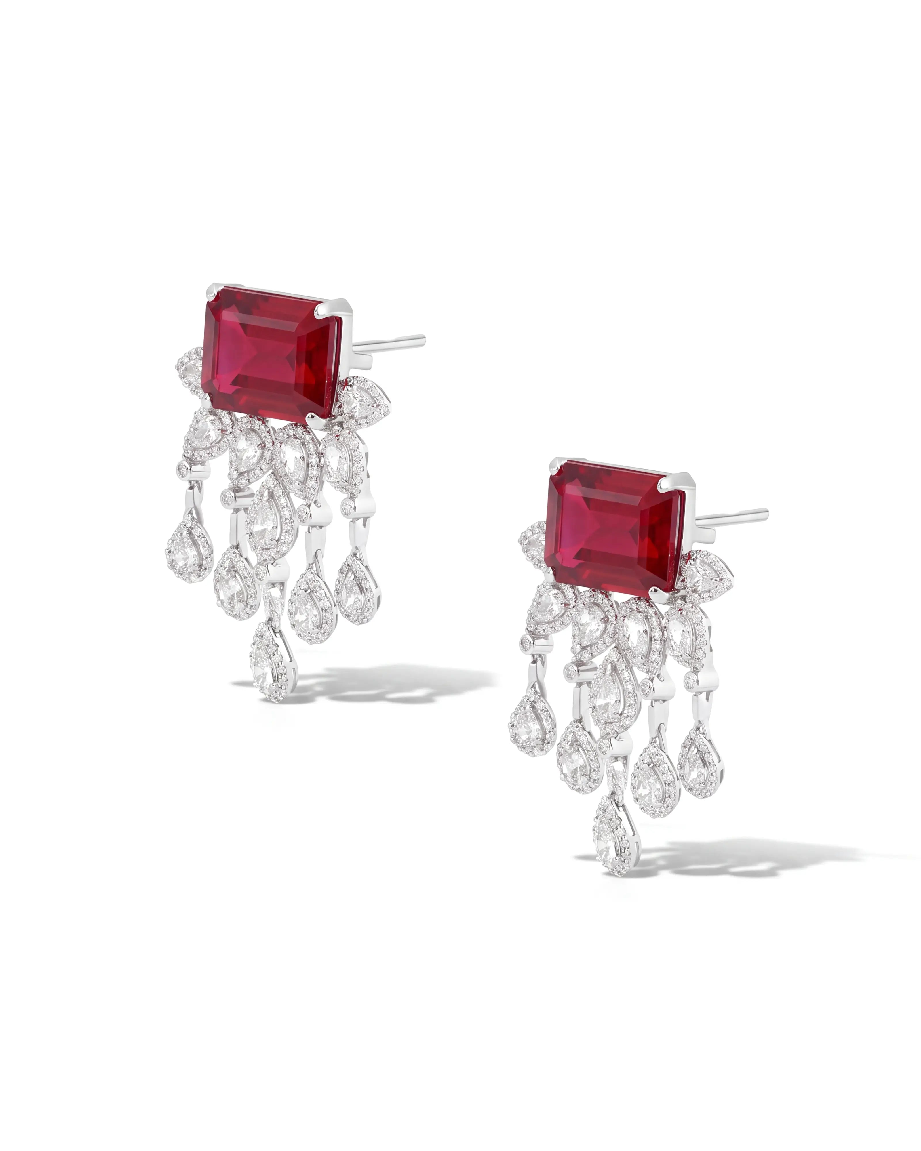 Frida Ruby Earrings | AMARIS JEWELS | Fine Jewelry