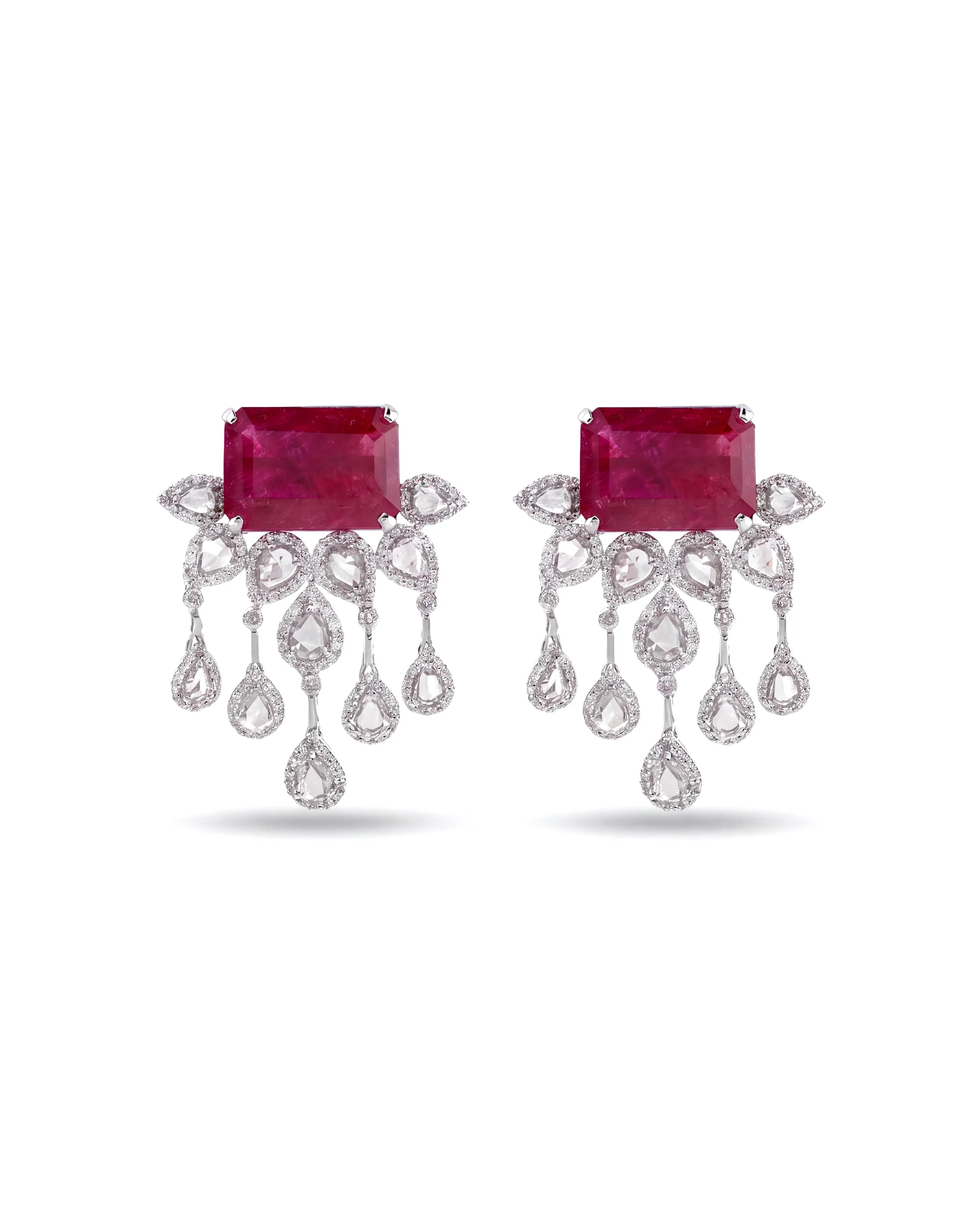 Frida Ruby Earrings | AMARIS JEWELS | Fine Jewelry
