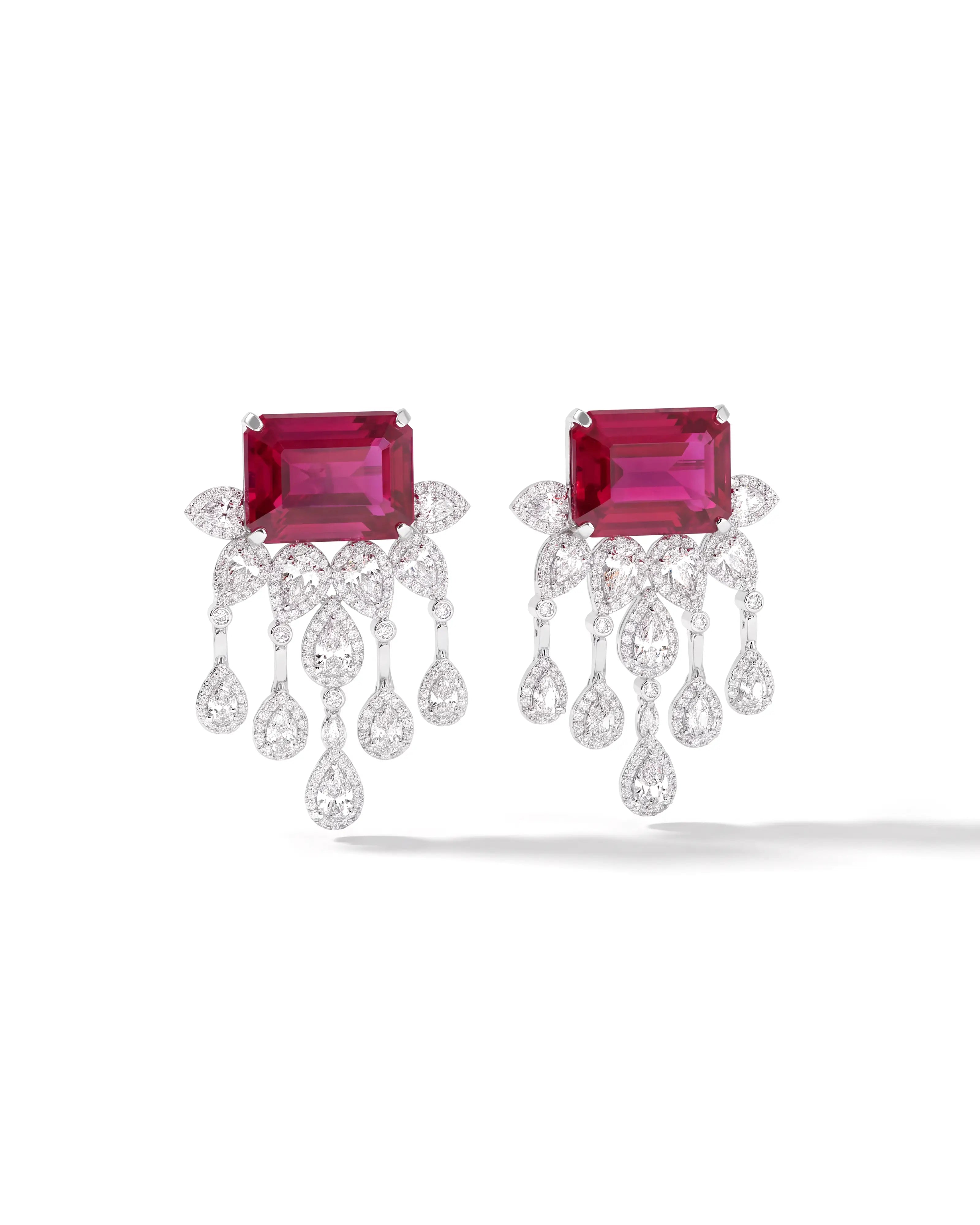 Frida Ruby Earrings | AMARIS JEWELS | Fine Jewelry
