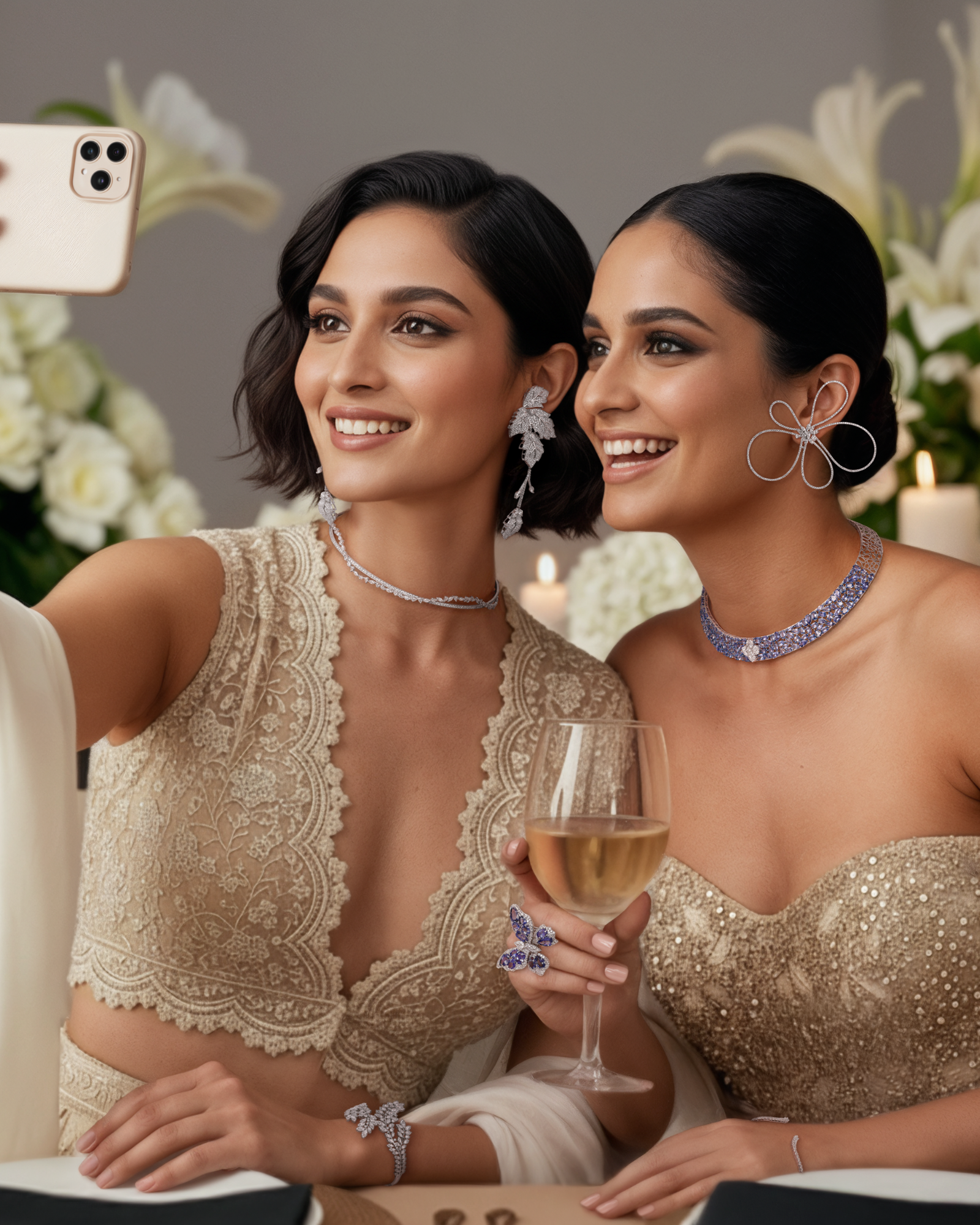 Frondé Earrings | AMARIS JEWELS | Fine Jewelry 