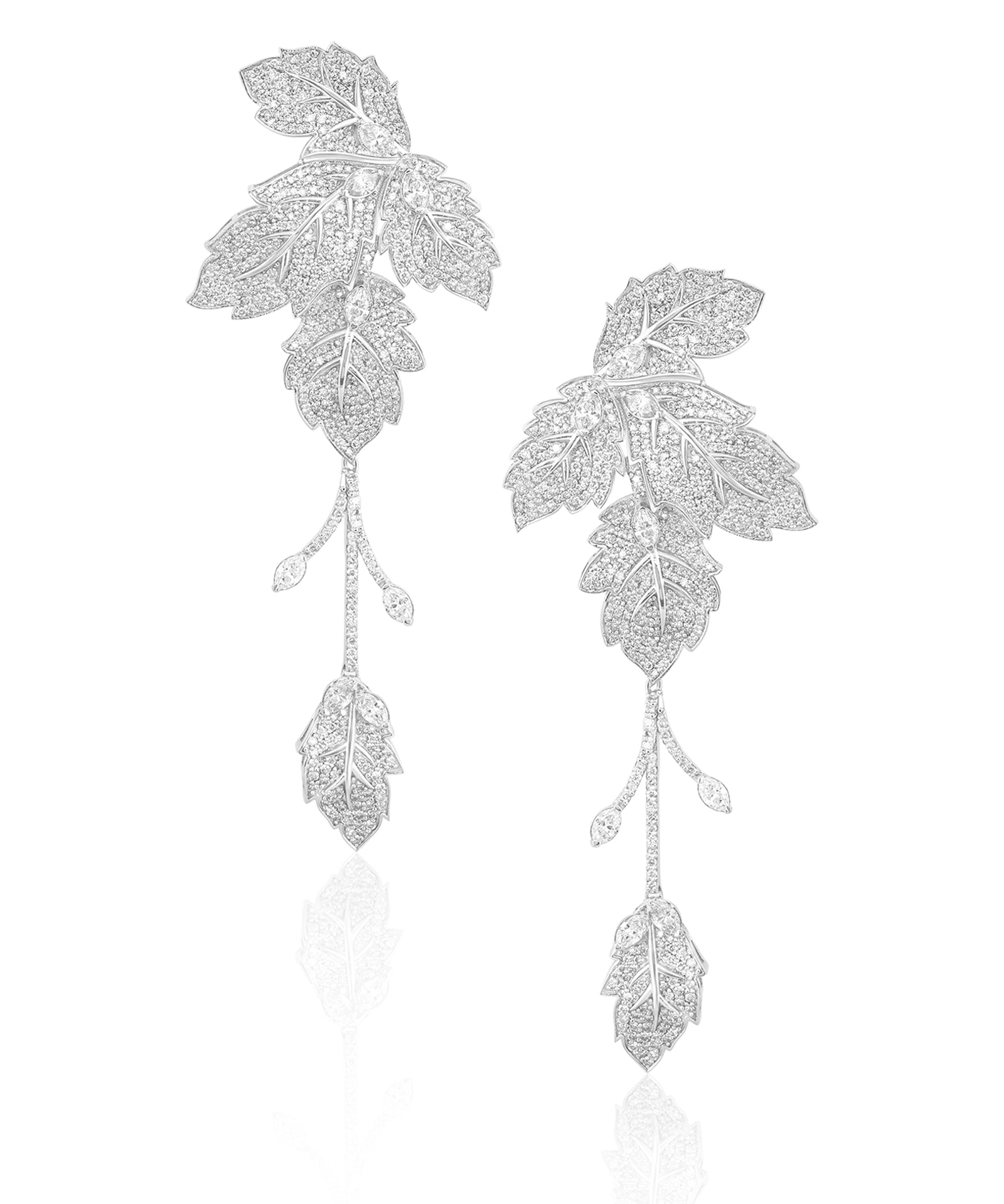 Frondé Earrings | AMARIS JEWELS | Fine Jewelry 