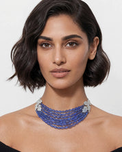 Fronde Noir Necklace | AMARIS JEWELS | Fine Jewelry