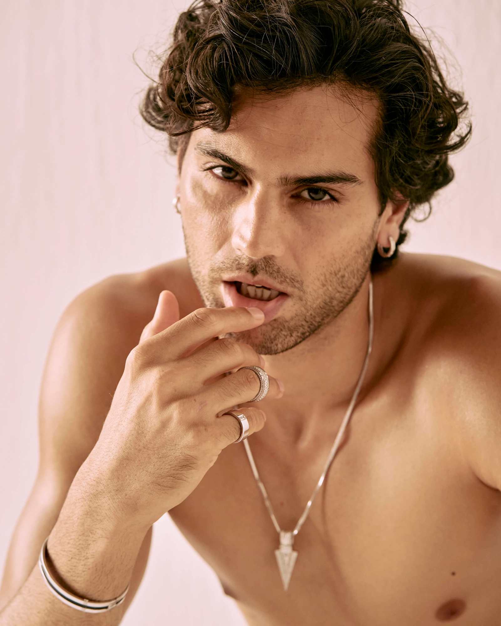 Frosted Halo Earrings