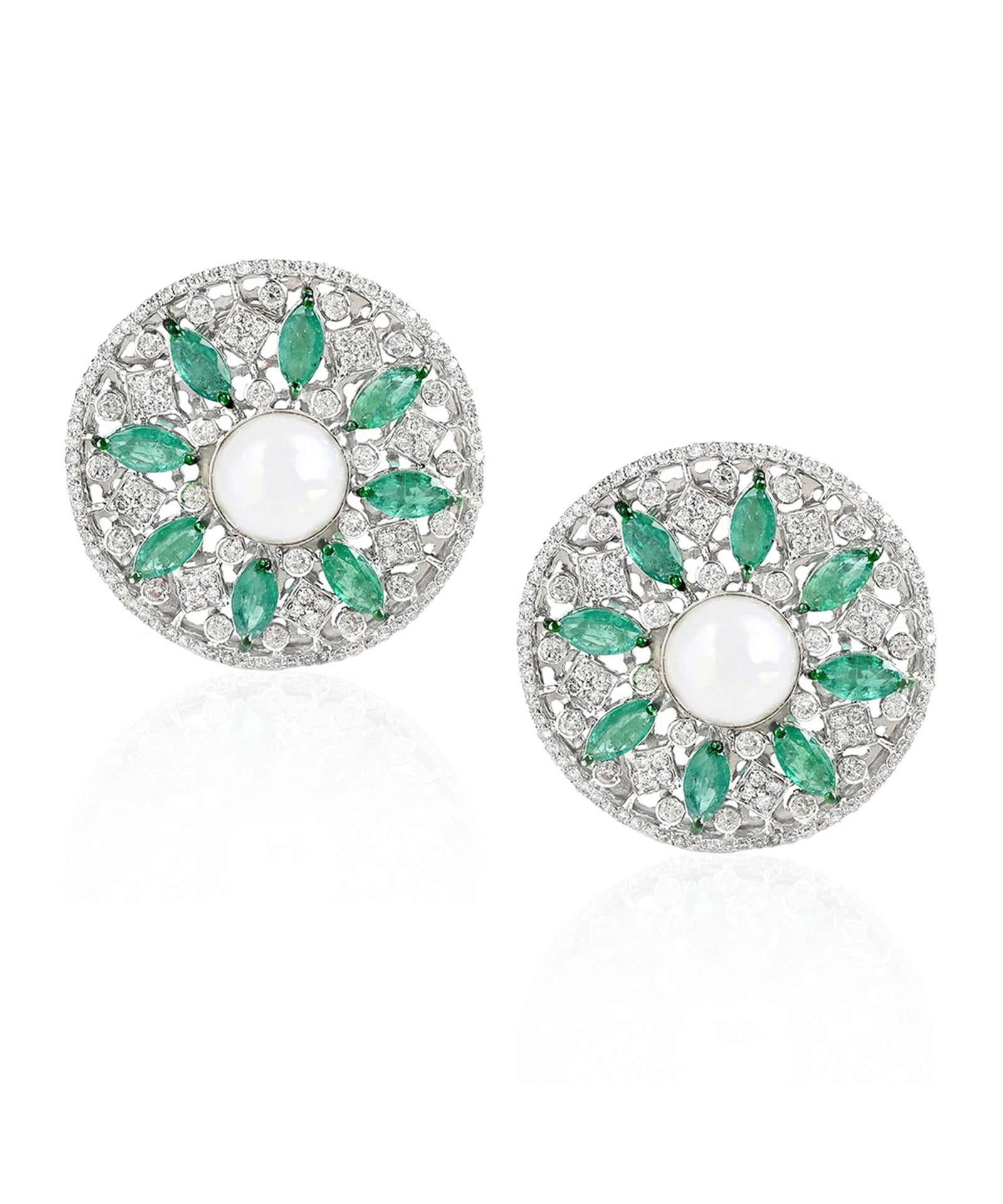 Garden of Dreams Earrings | AMARIS JEWELS | Fine Jewelry 