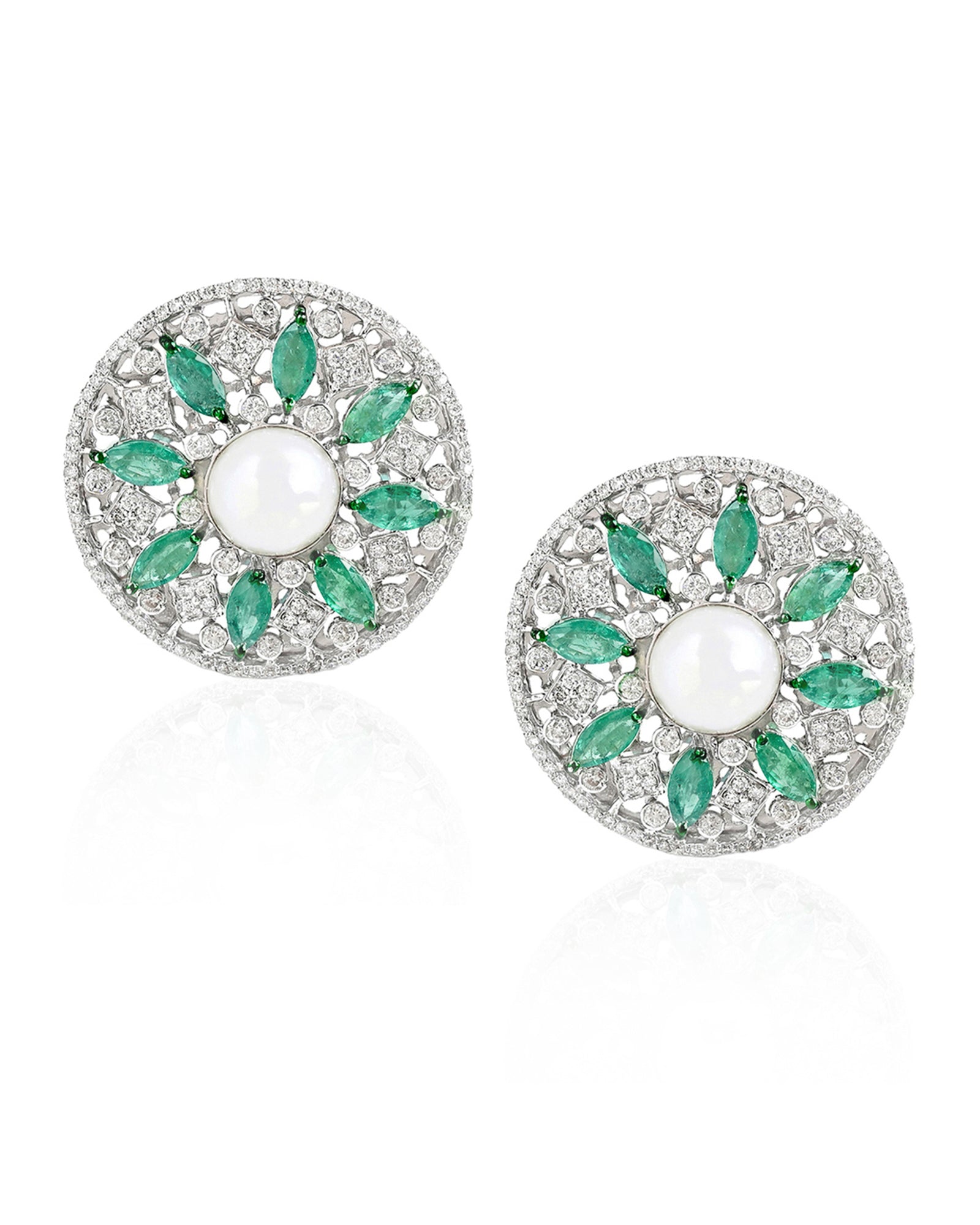 Garden of Dreams Earrings | AMARIS JEWELS | Fine Jewelry 