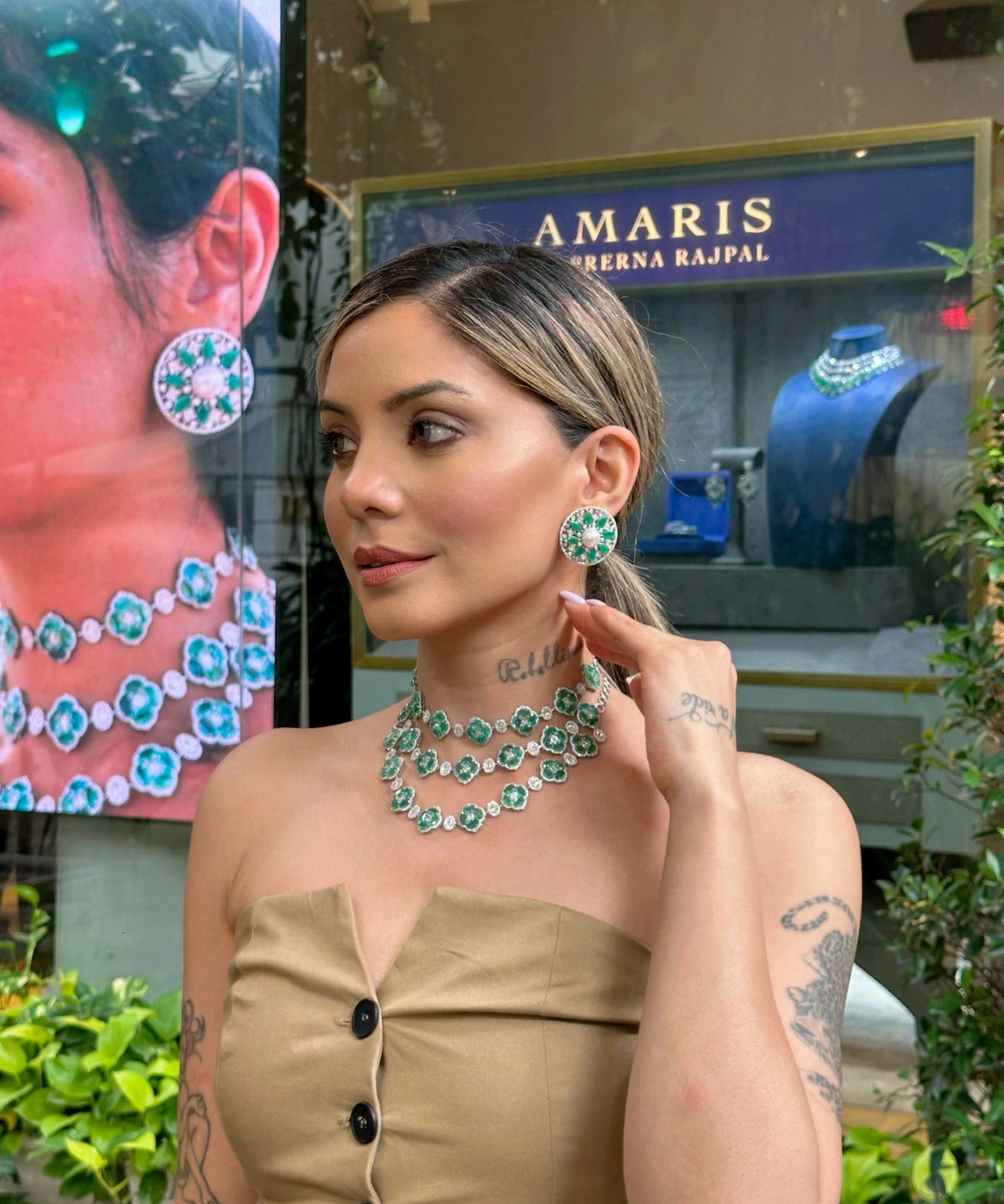 Garden of Dreams Earrings | AMARIS JEWELS | Fine Jewelry 