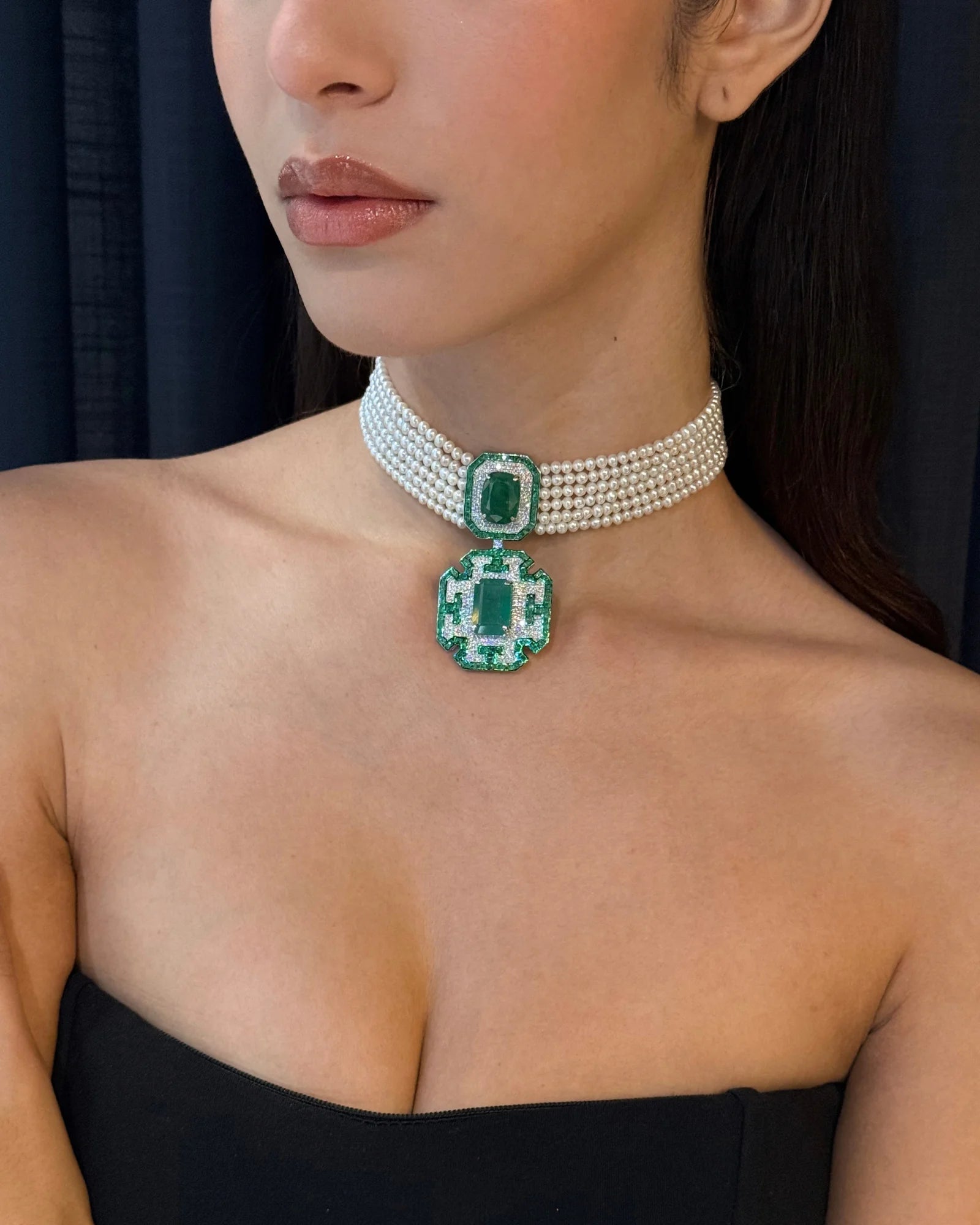 Gatsby Pearl Necklace | AMARIS JEWELS | Fine Jewelry