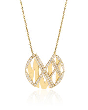 Geometric Mosaic Necklace | AMARIS JEWELS | Fine Jewelry 