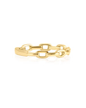 Gilded Link Ring | AMARIS JEWELS | Fine Jewelry