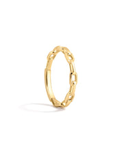 Gilded Link Ring | AMARIS JEWELS | Fine Jewelry