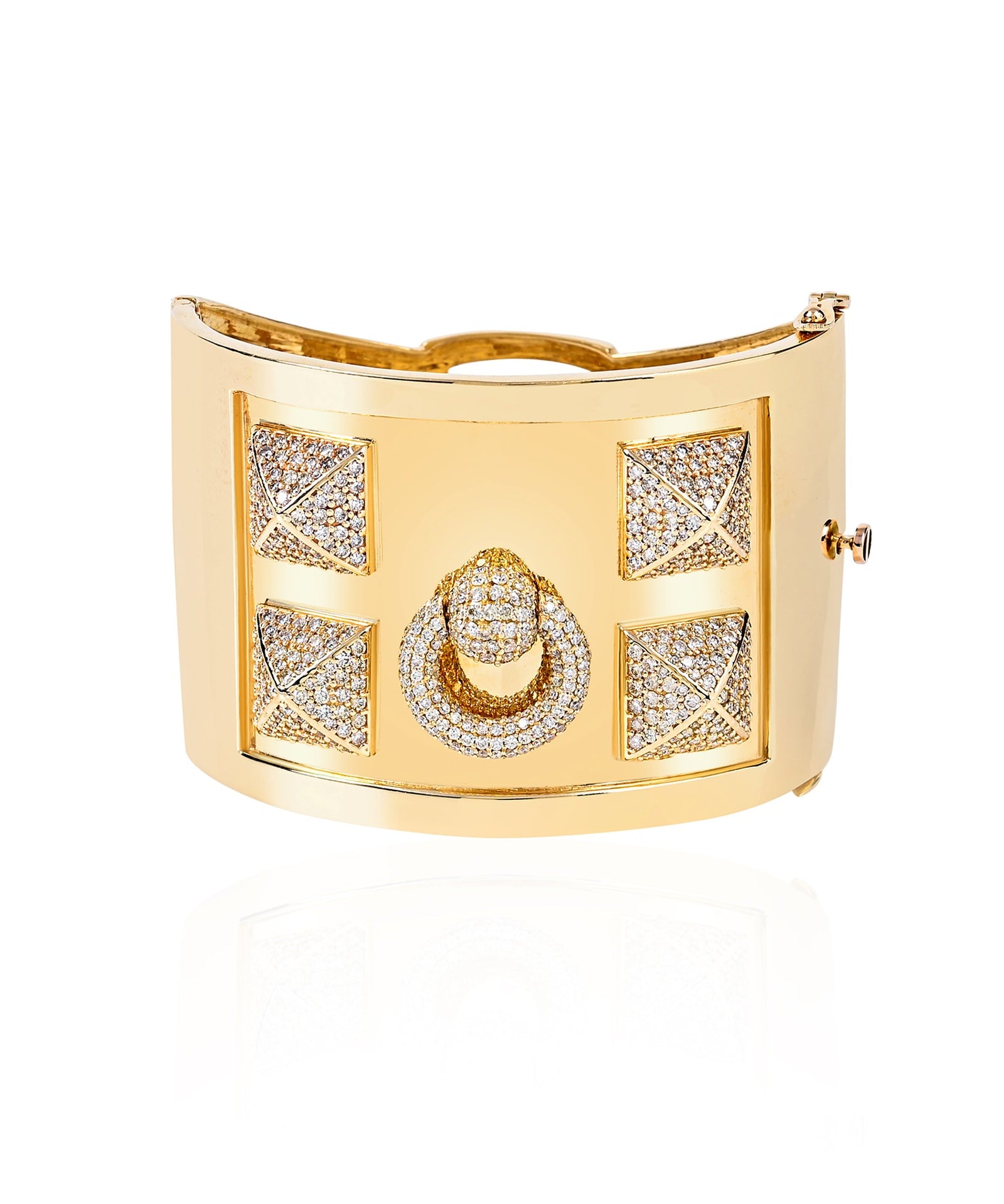 Golden Empress Cuff | AMARIS JEWELS | Fine Jewelry 