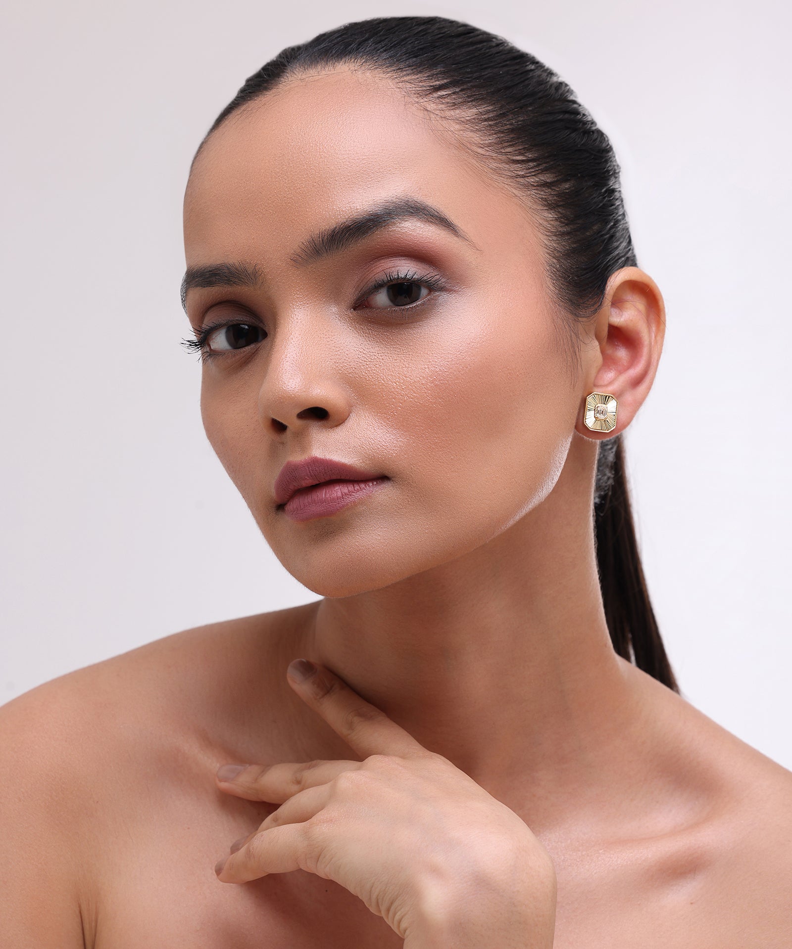 Golden Hour Studs | AMARIS JEWELS | Fine Jewelry 