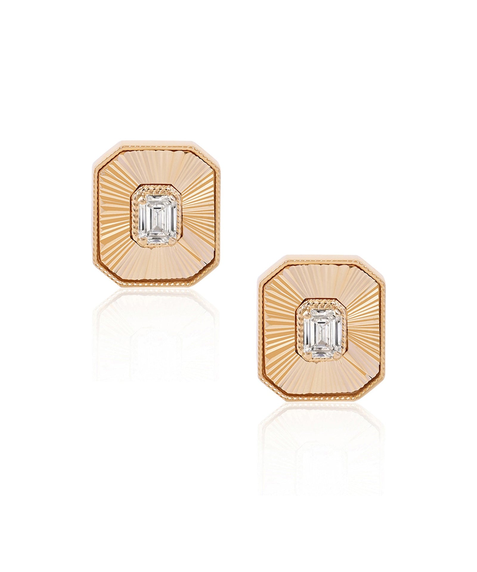 Golden Hour Studs | AMARIS JEWELS | Fine Jewelry 