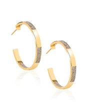 Golden Jazz Hoops | AMARIS JEWELS | Fine Jewelry 