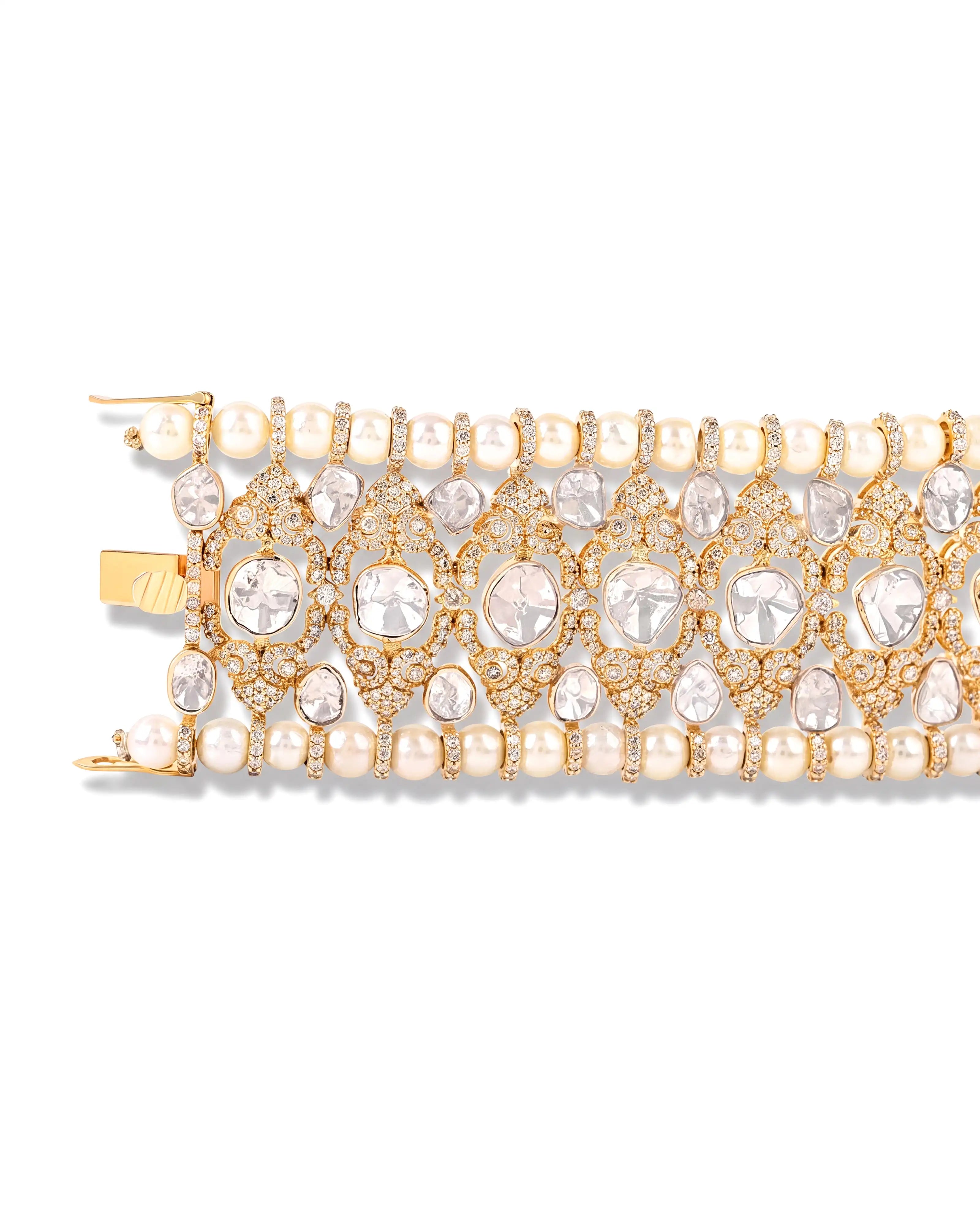 Golden Lace Bracelet | AMARIS JEWELS | Fine Jewelry