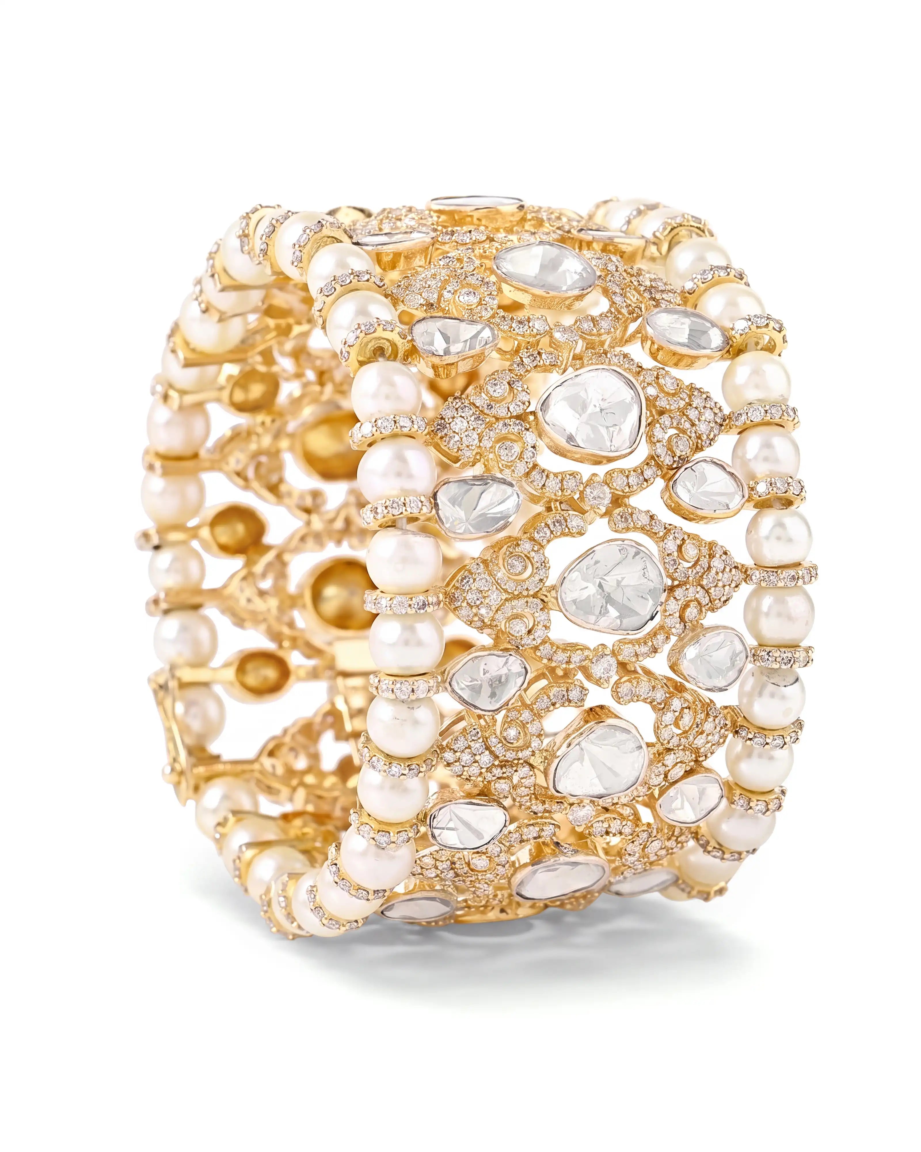 Golden Lace Bracelet | AMARIS JEWELS | Fine Jewelry